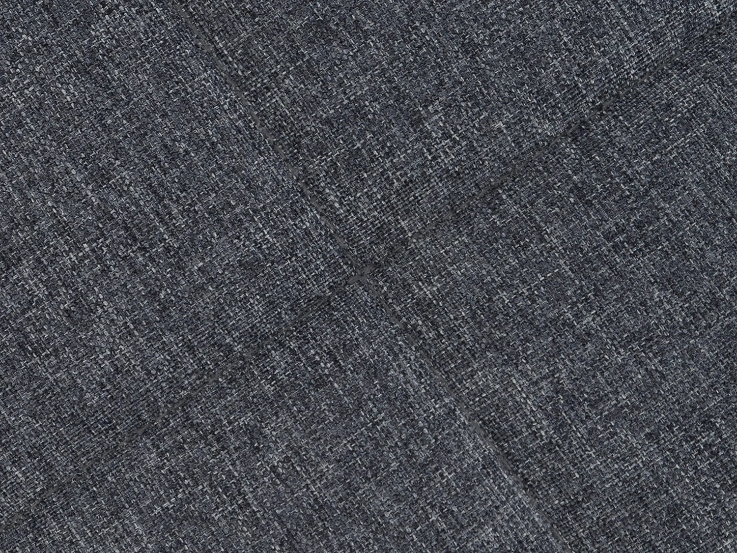 Sgabello in tessuto antracite e gambe in metallo rovere