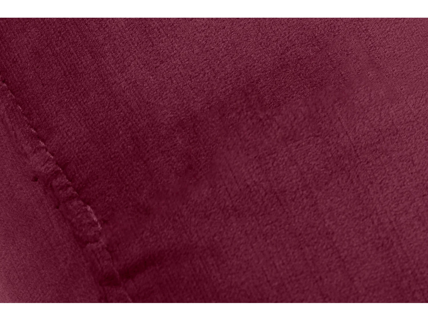 Berry | Tabouret en velours bordeaux