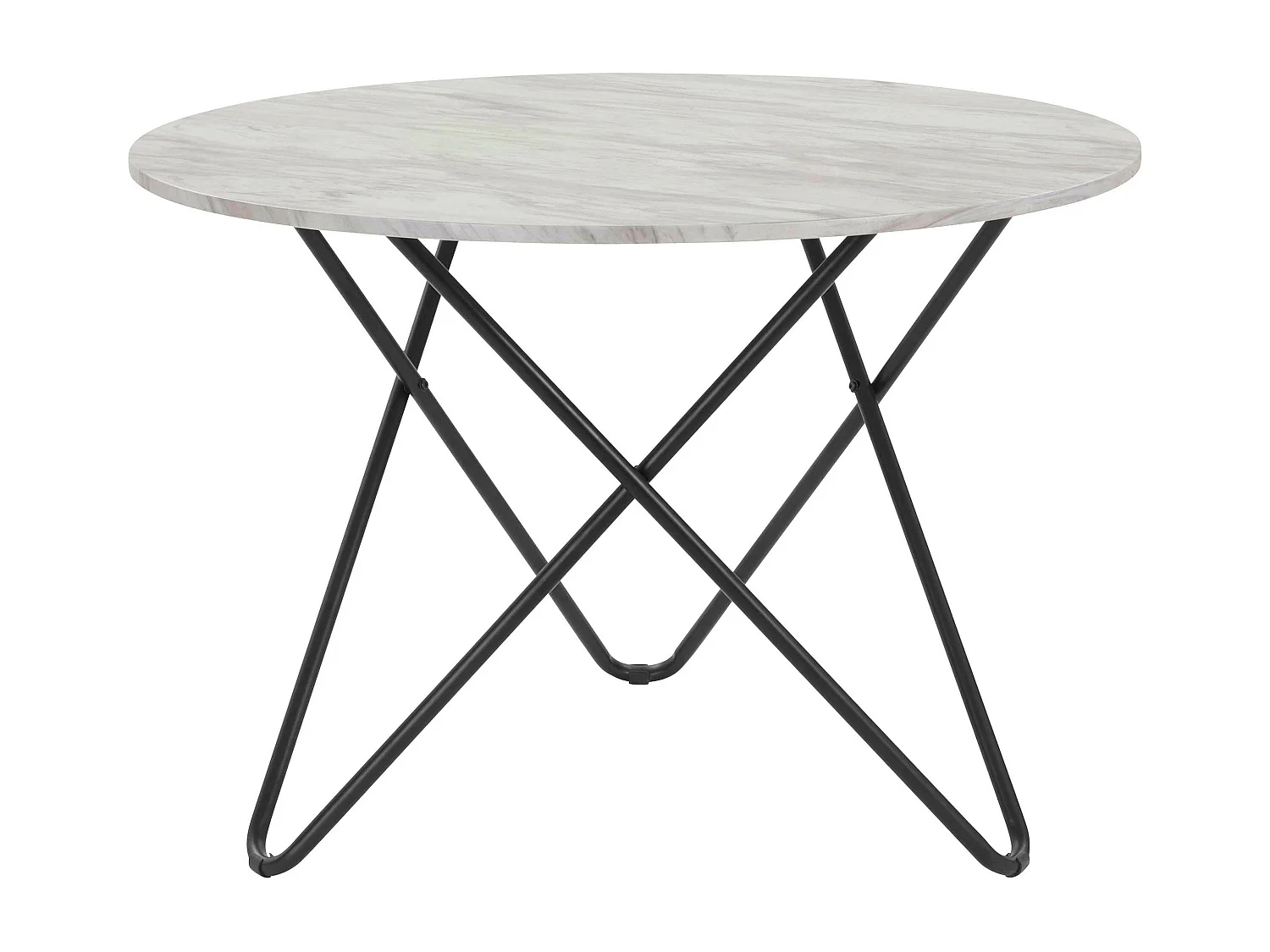 Jonas & Emma | Ensemble table à manger et 4 chaises en Noir