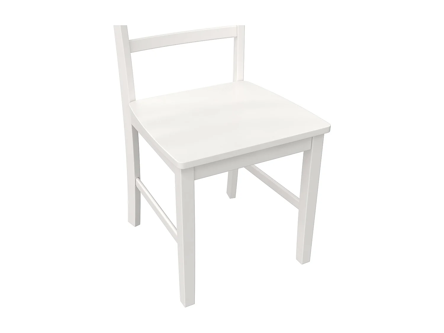 Brooks | Ensemble à dîner 3 pièces en MDF et hévéa blanc