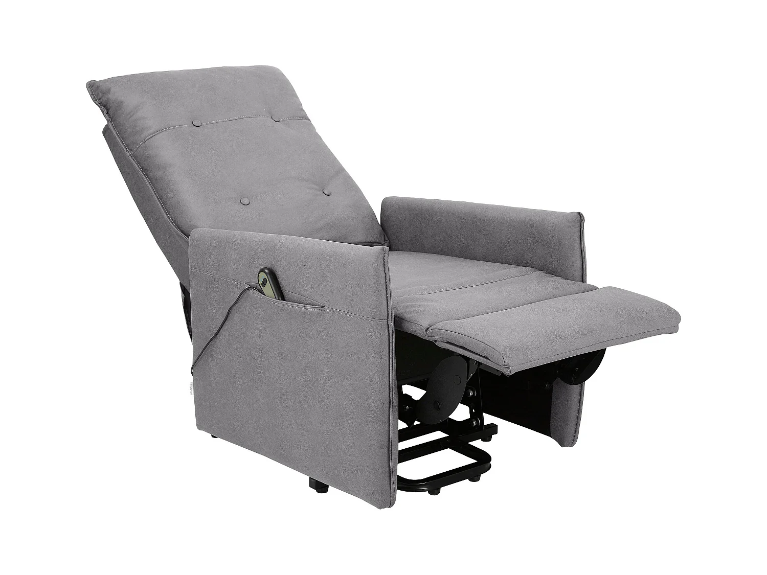 Elektric Relaxfauteuil + Liftup Lichtgrijs