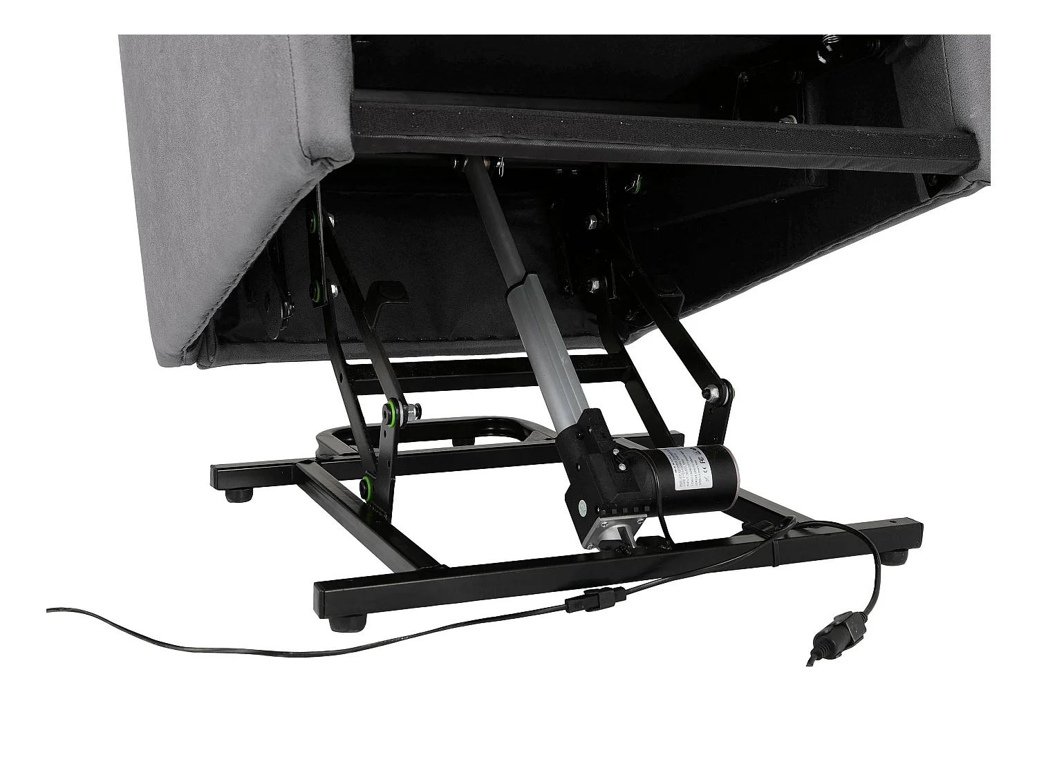 Elektric Relaxfauteuil + Liftup Lichtgrijs