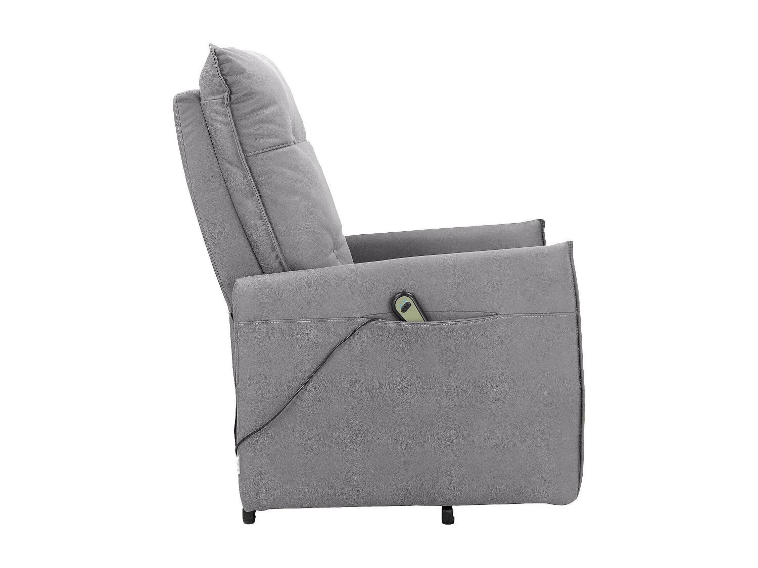 Marko | Fauteuil de relaxation électrique avec relevage en Gris