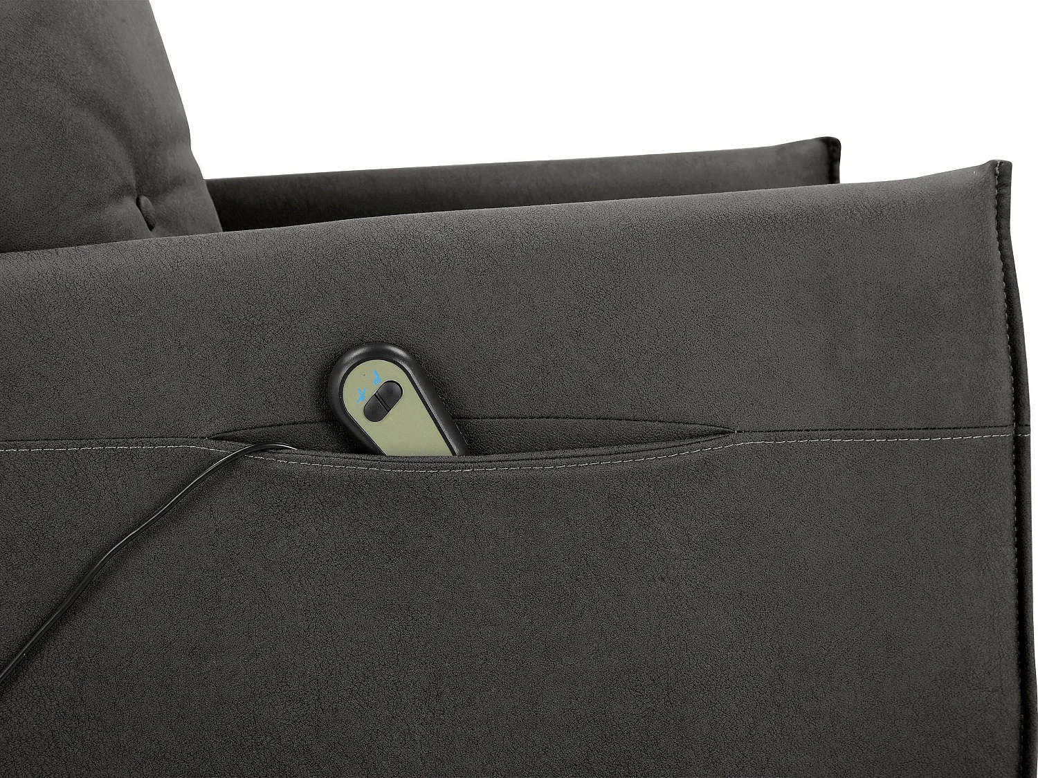 Marko | Fauteuil de relaxation électrique avec relevage en Antracite