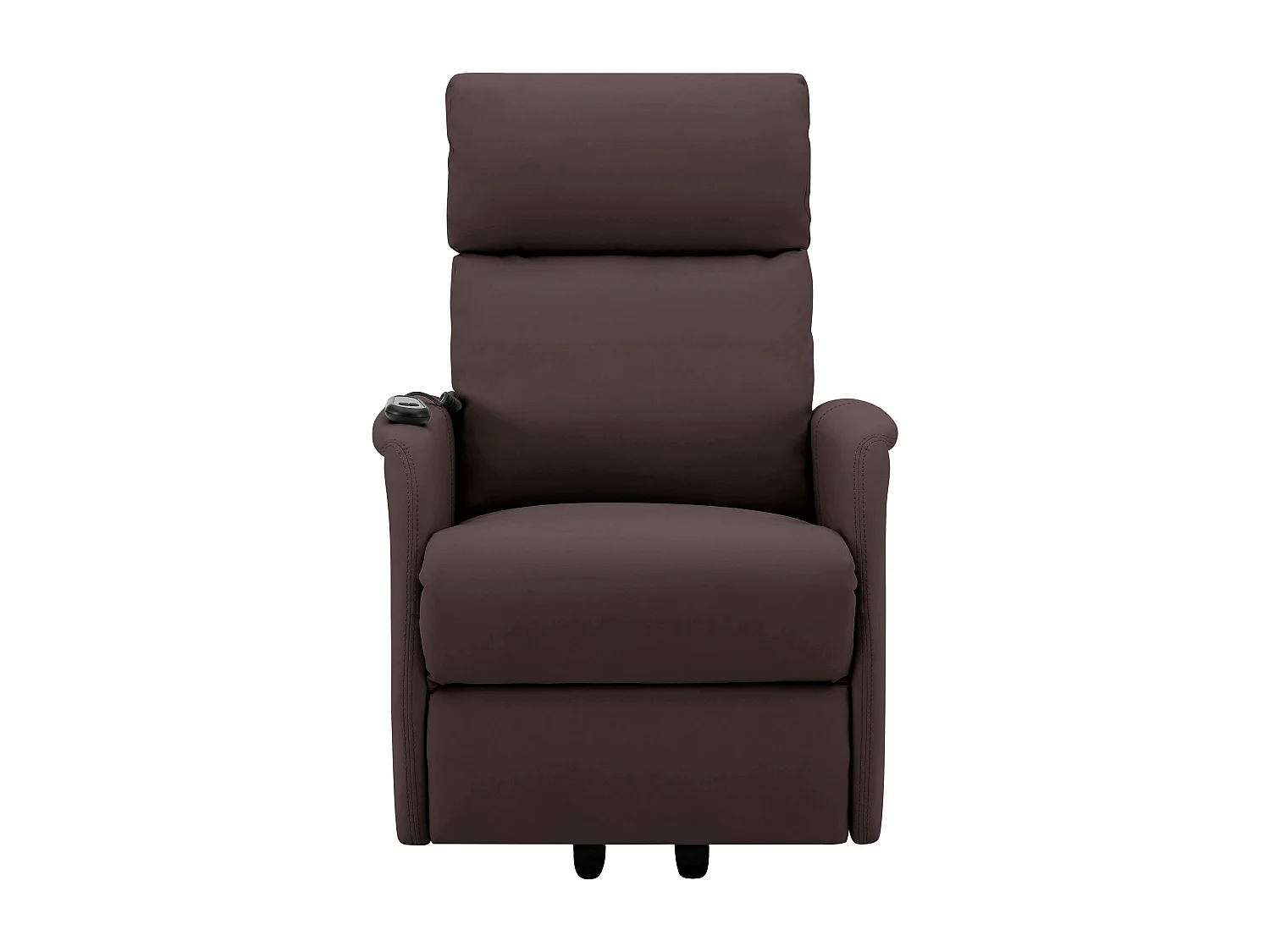 Fauteuil inclinable en PU marron