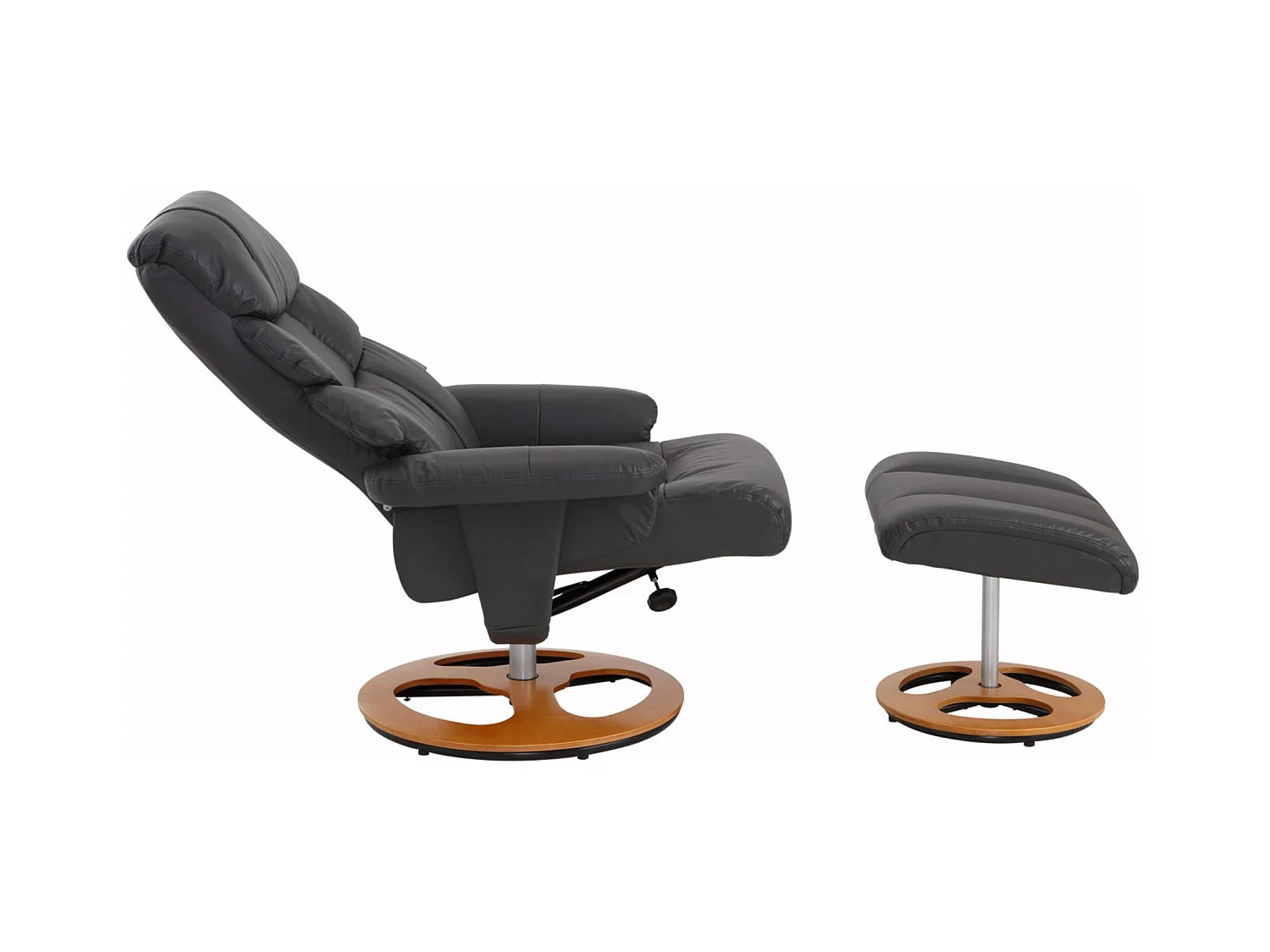 Reclinable + Taburete Antracita