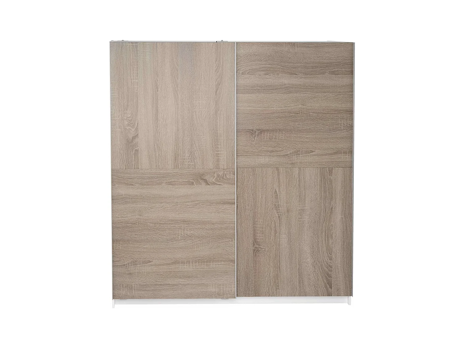 Armoire placard / meuble de rangement coloris chêne cortez - Hauteur 200 x Longueur 180 x Profondeur 60 cm