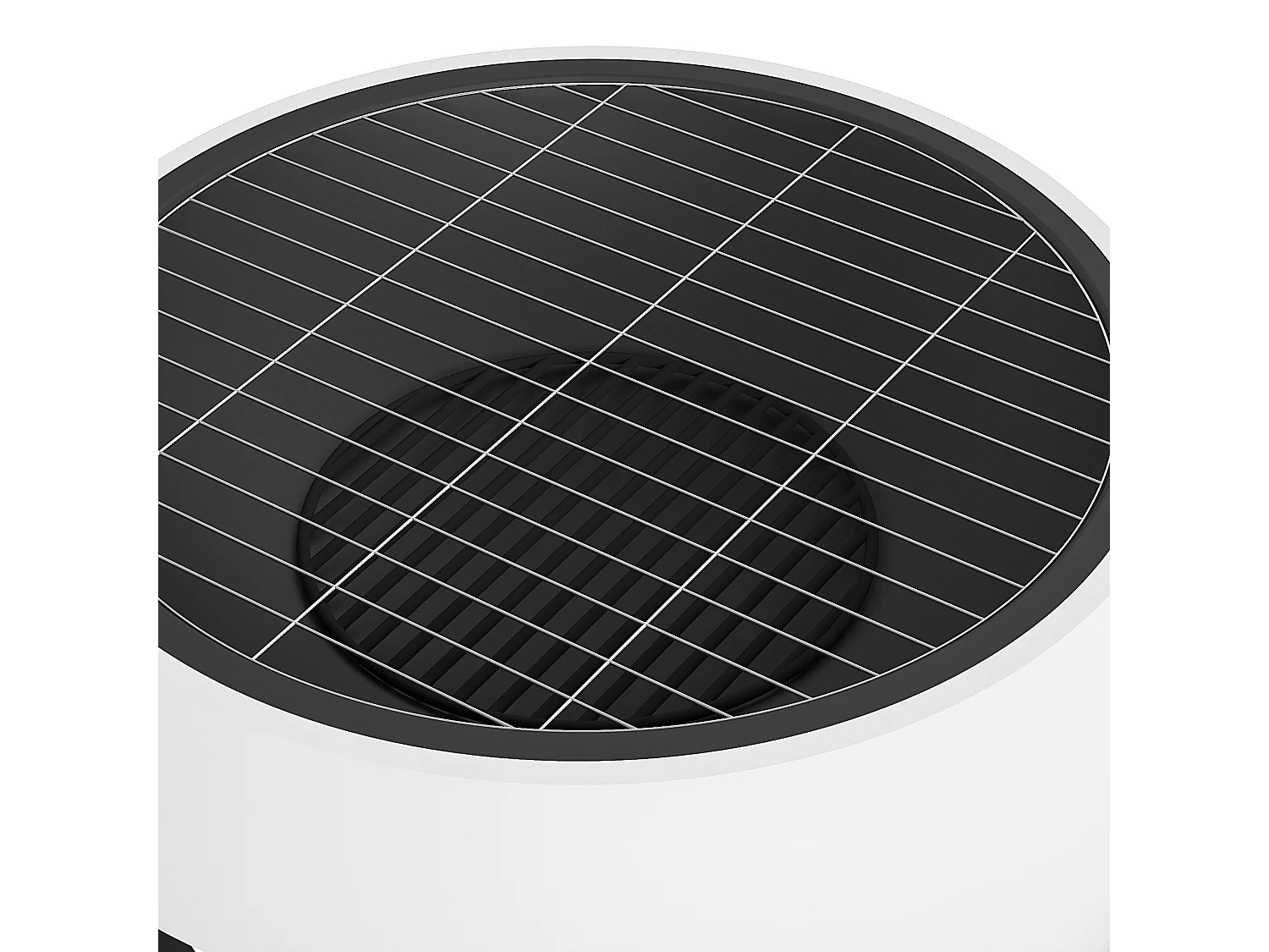 Asher | Foyer extérieur en céramique blanche