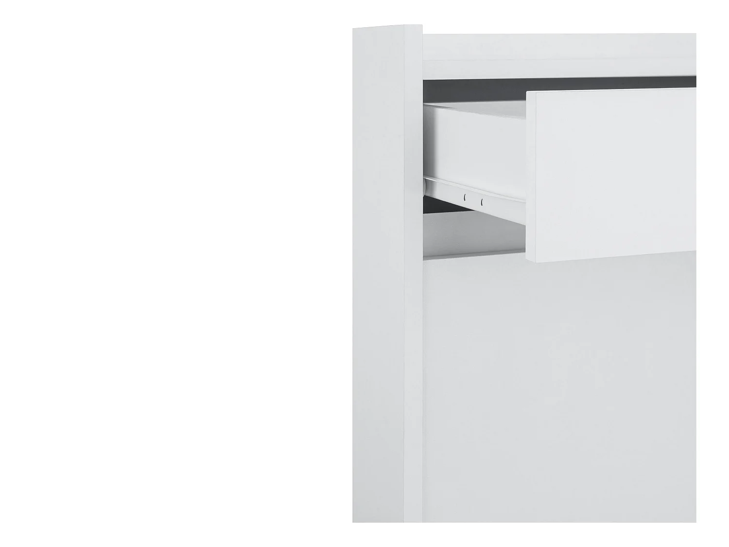 Commode Vogue 3+1 tiroirs Blanc