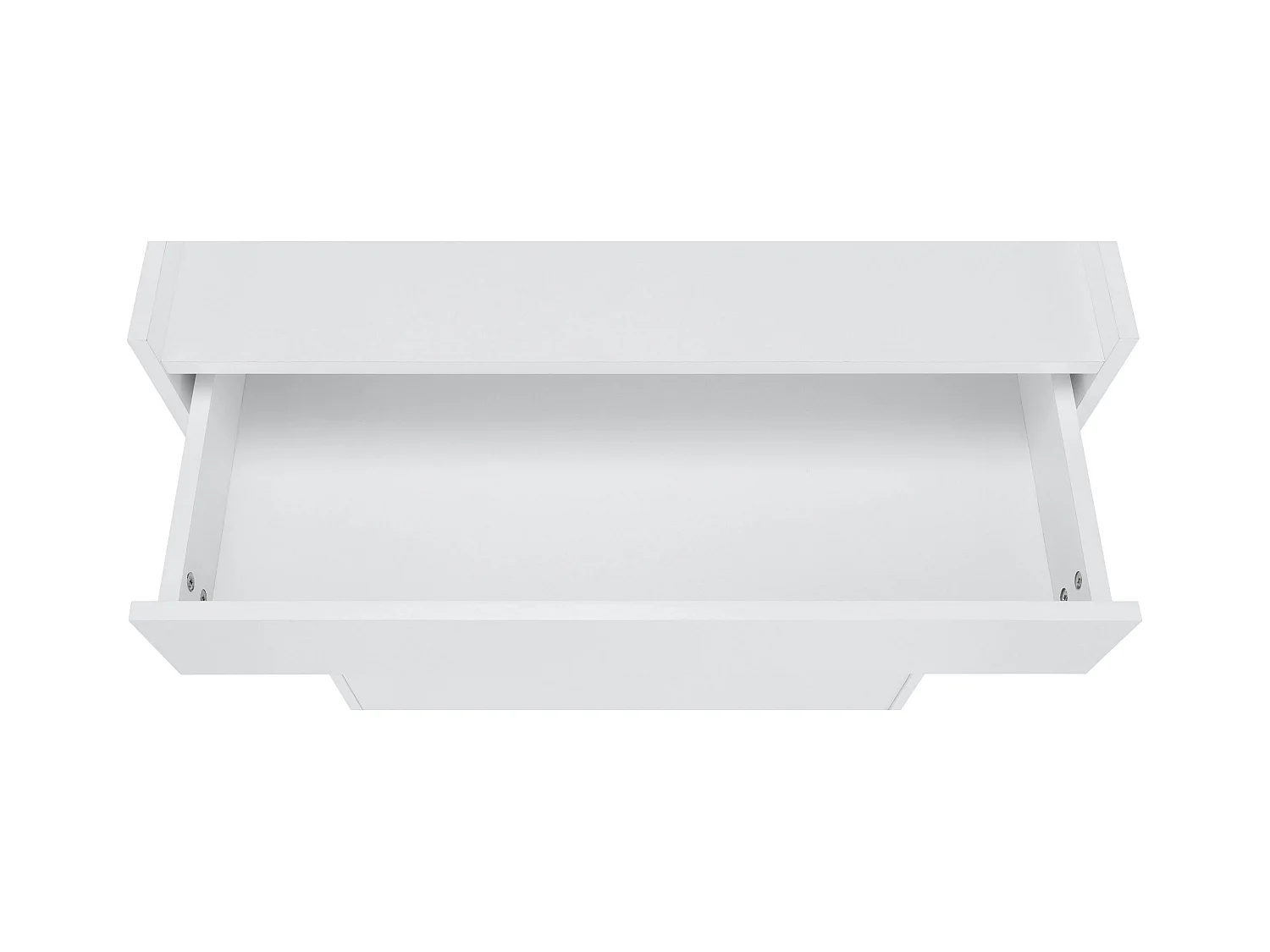 Commode Vogue 3+1 tiroirs Blanc