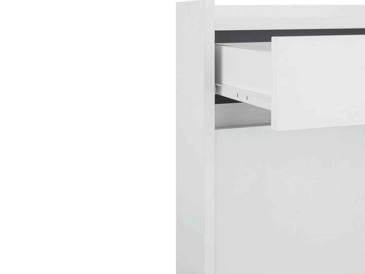 Kosmo | Chest with 4 Drawers in partical Board White