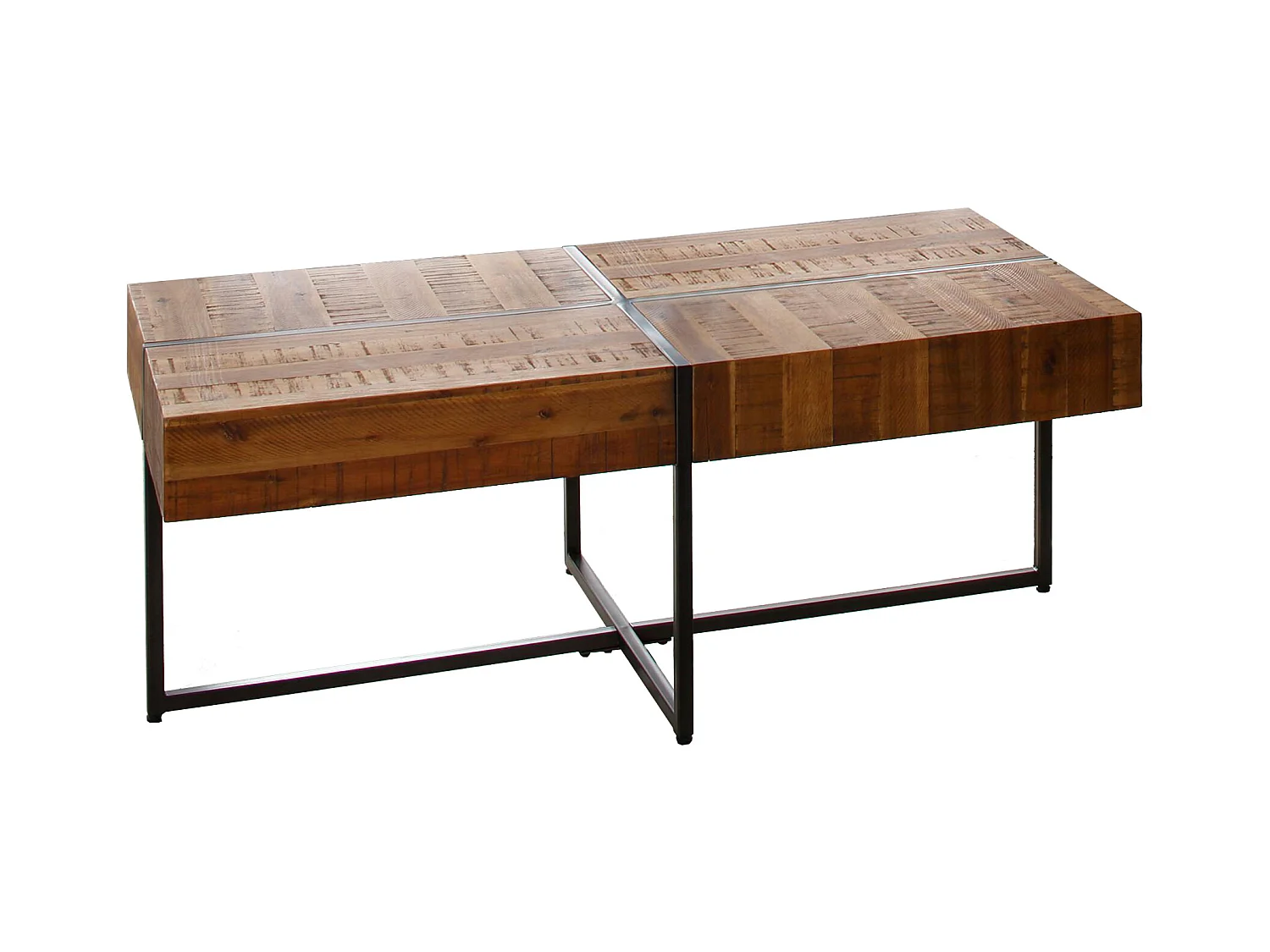 Table basse en marron acacia