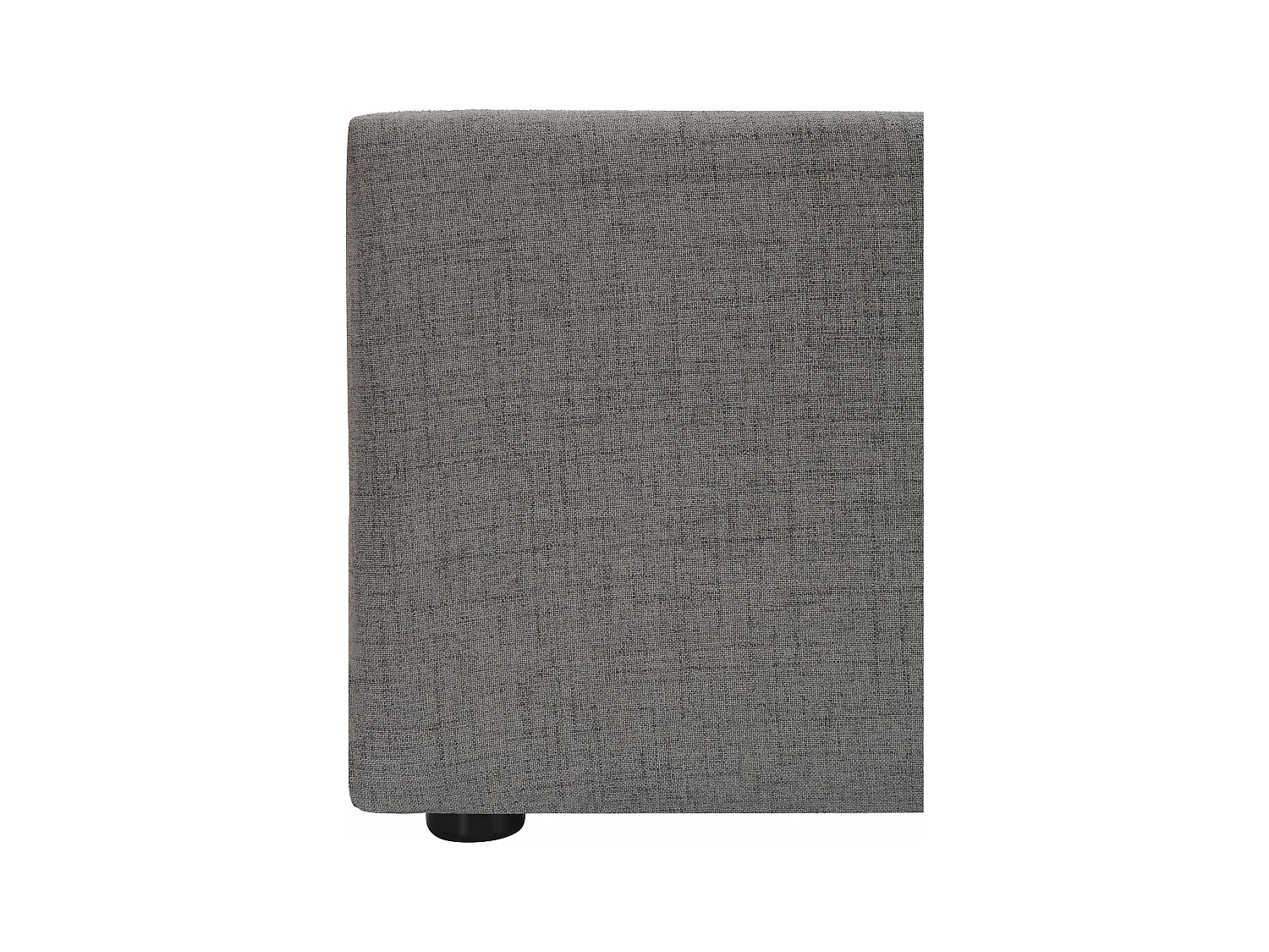 Hamar | Lit en tissu structuré gris