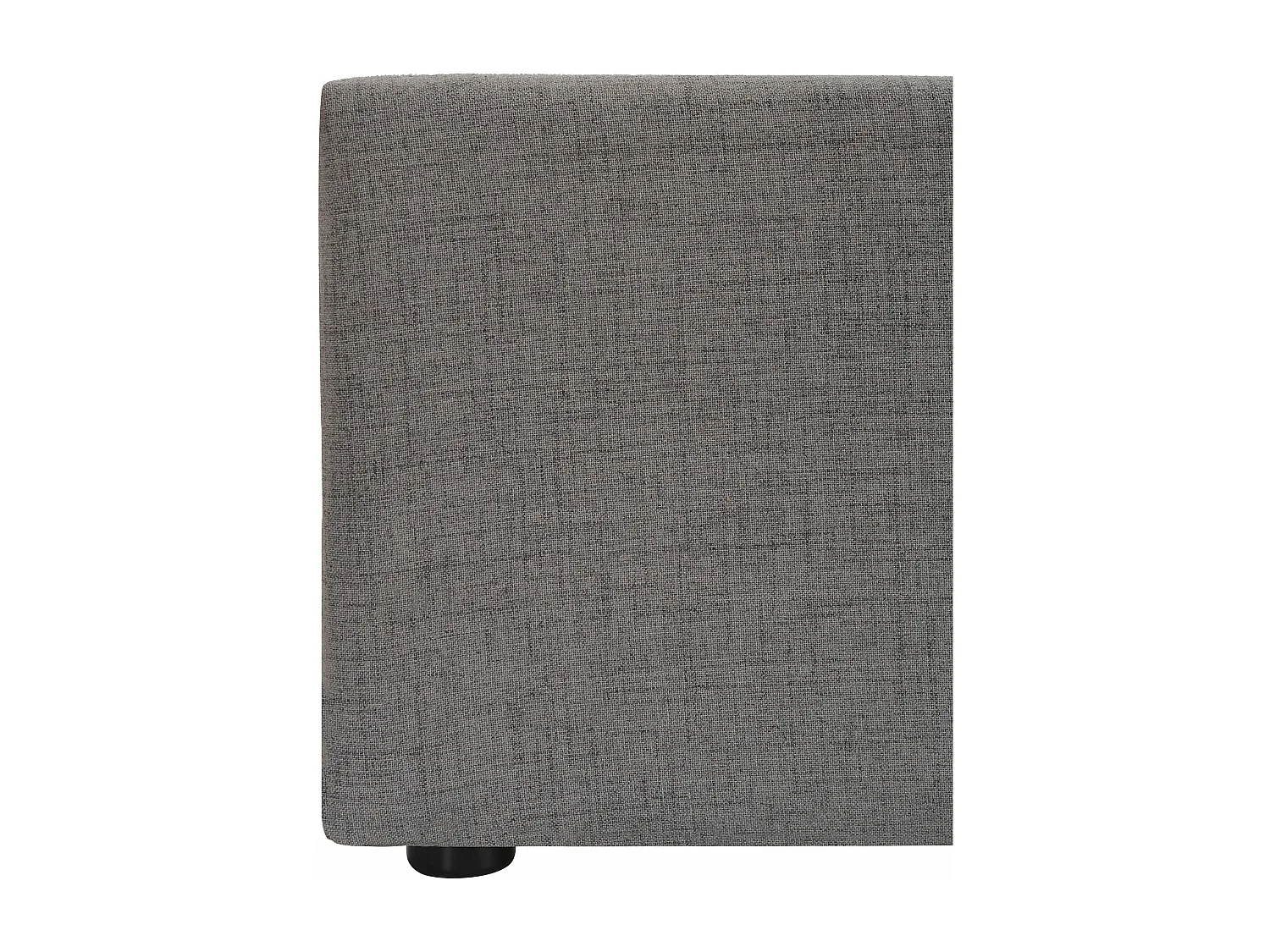 Hamar | Lit en tissu structuré gris