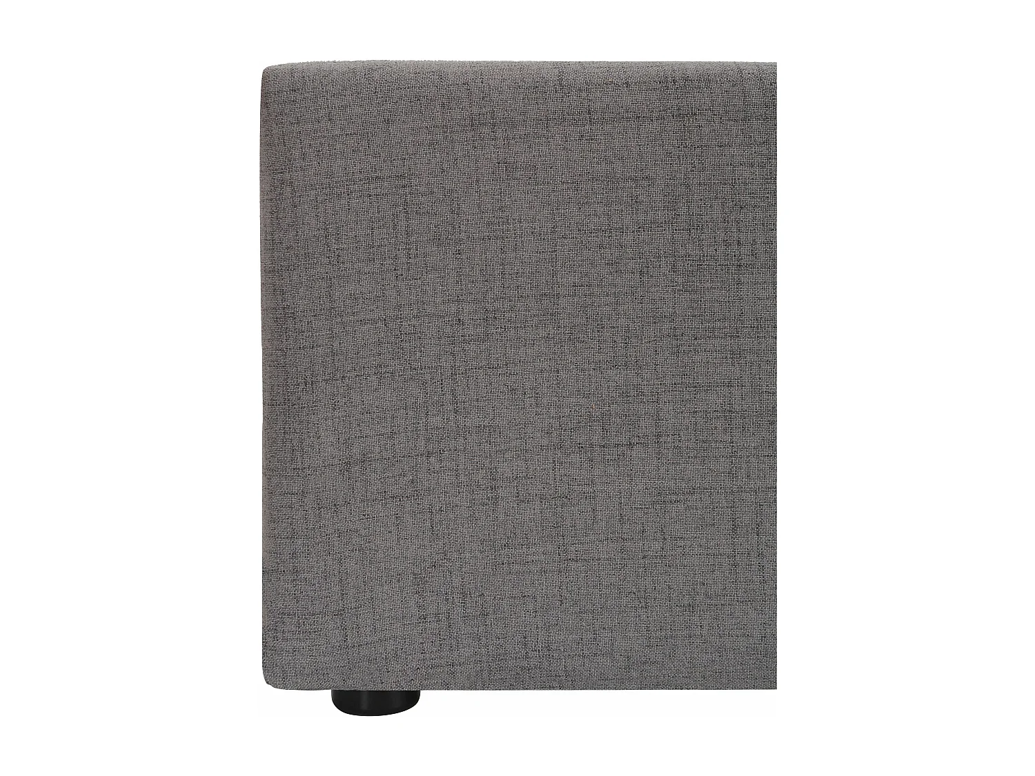 Hamar | Lit en tissu structuré gris