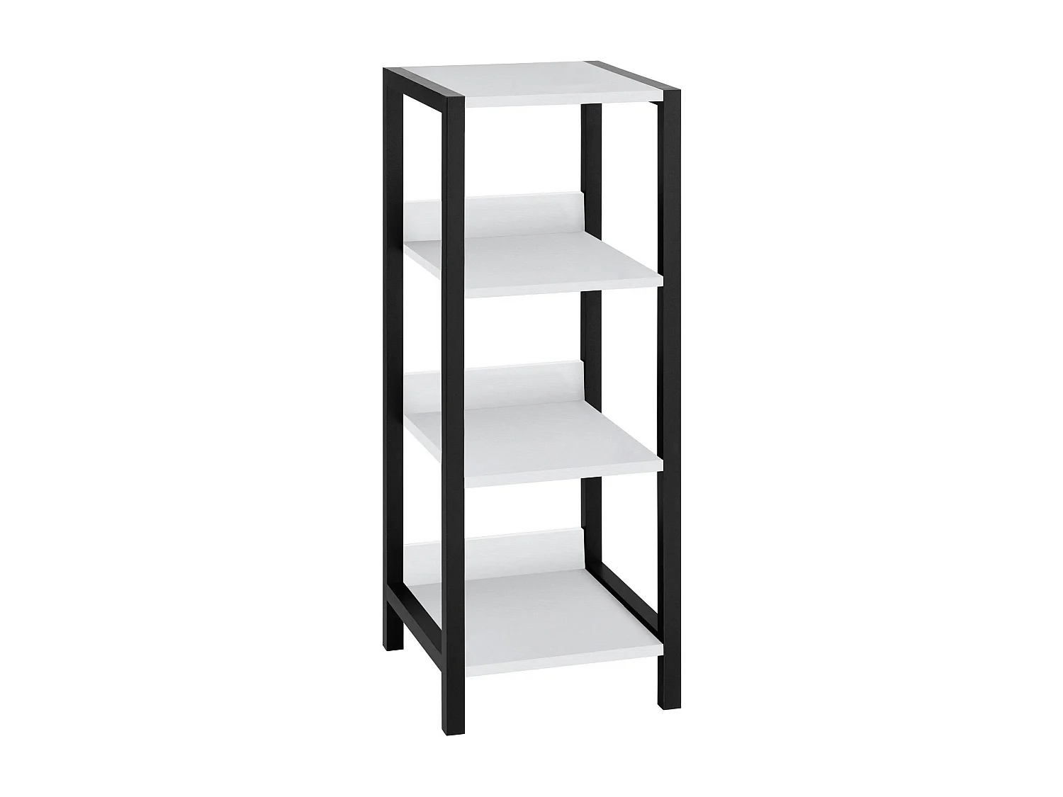 Chris | Etagères en Blanc / Noir