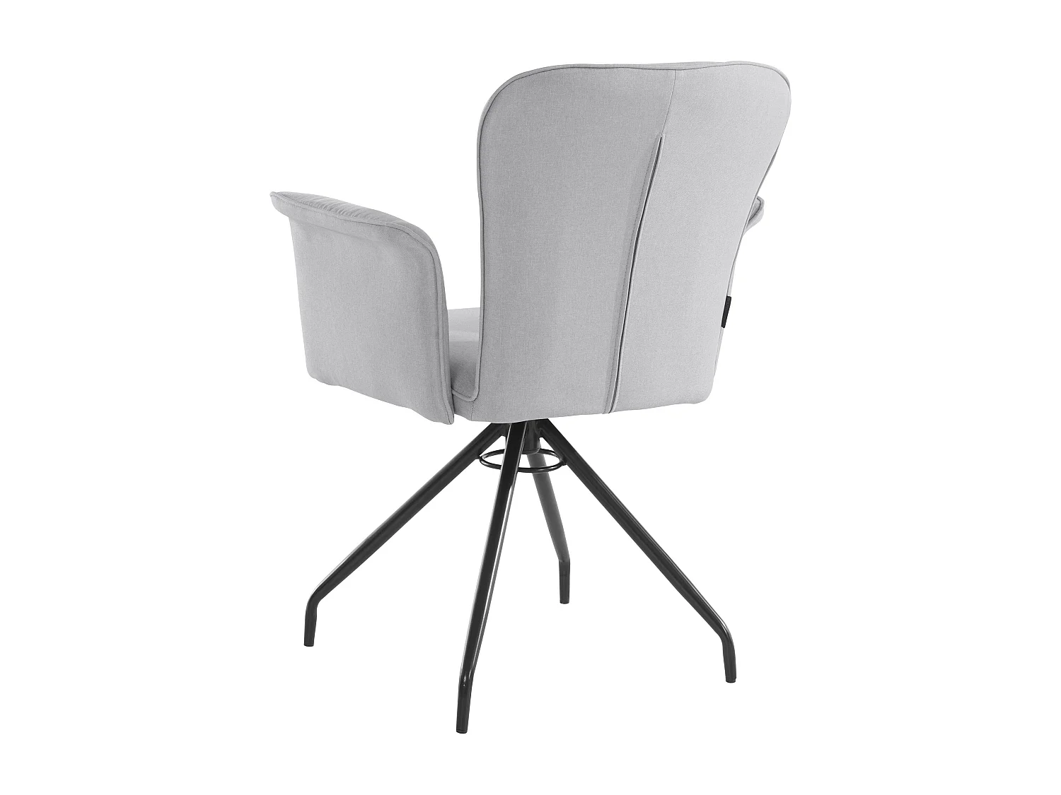 Carla | Fauteuil en tissu Gris, 2 pièces