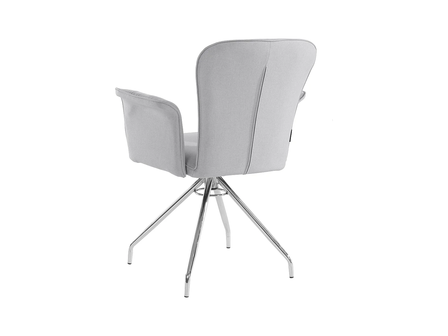 Carla | Fauteuil en tissu Gris, 2 pièces