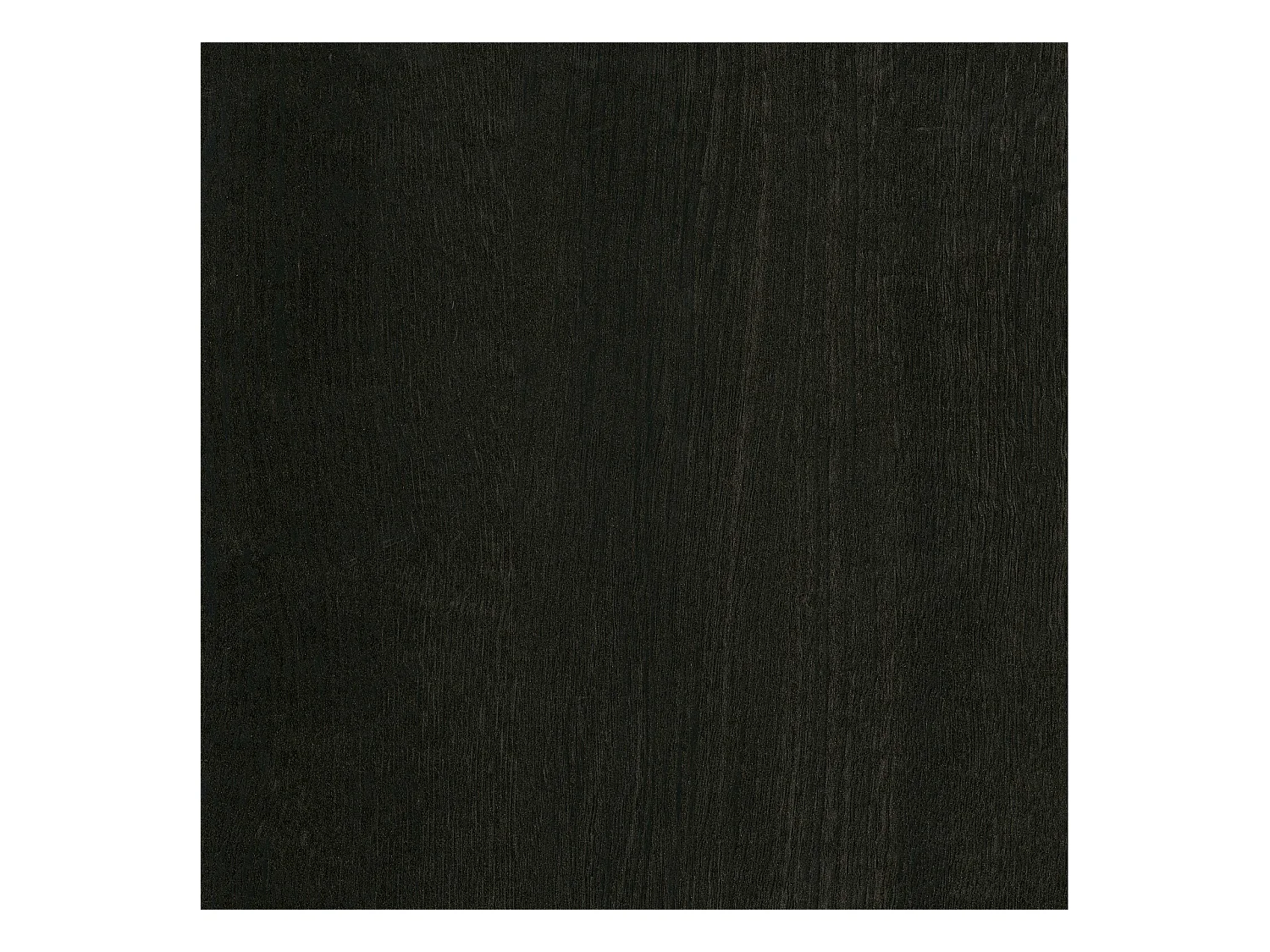 Lowboard met elektrische haard in spaanplaat zwart