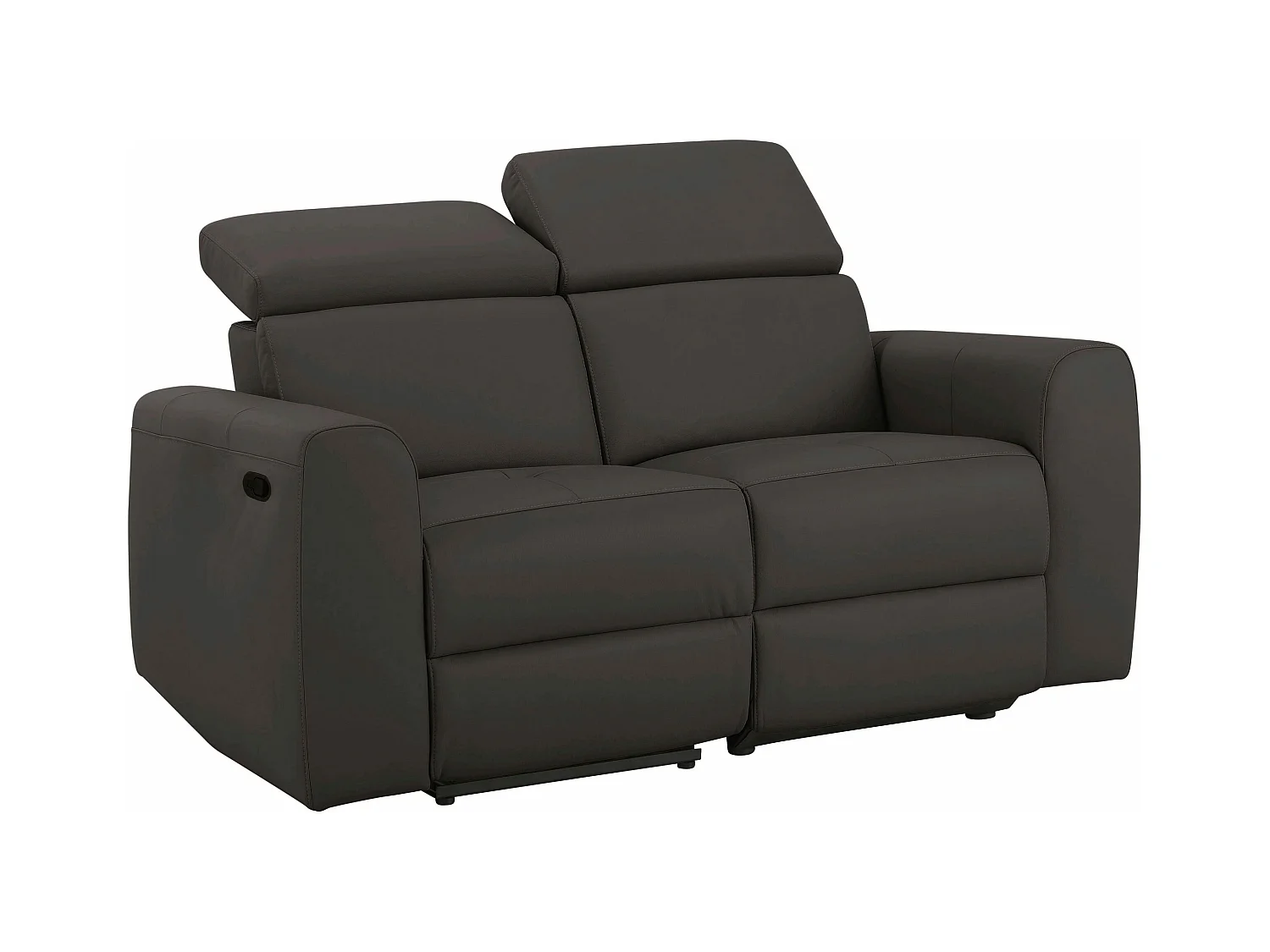 Capena | Sofa 2 Sitzer in Braun PU