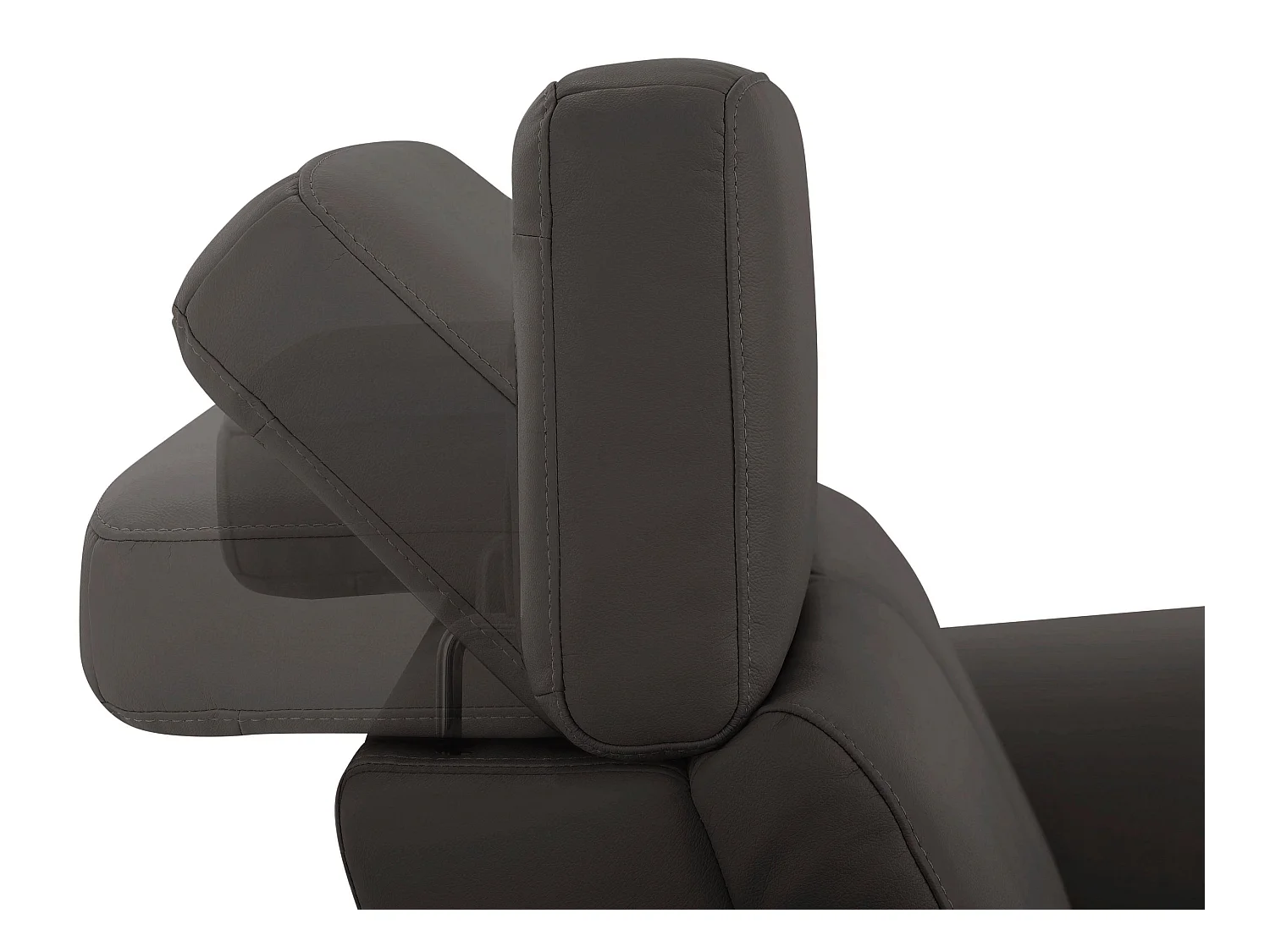 Capena | Sofa 2 Sitzer in Braun PU