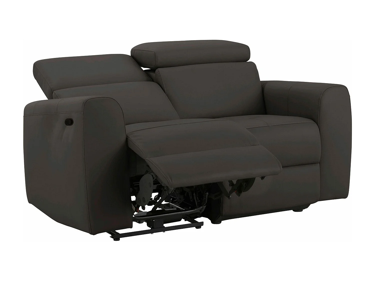 Capena | Canapé 2 places en PU Marron