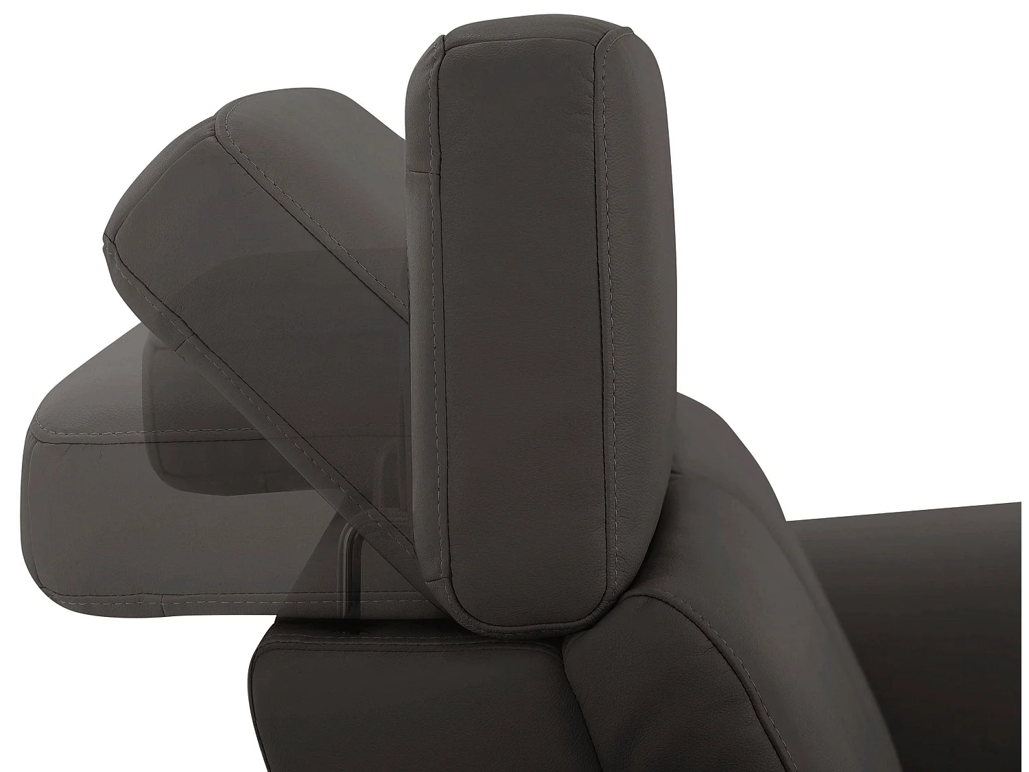 Capena | Canapé 2 places en PU Marron