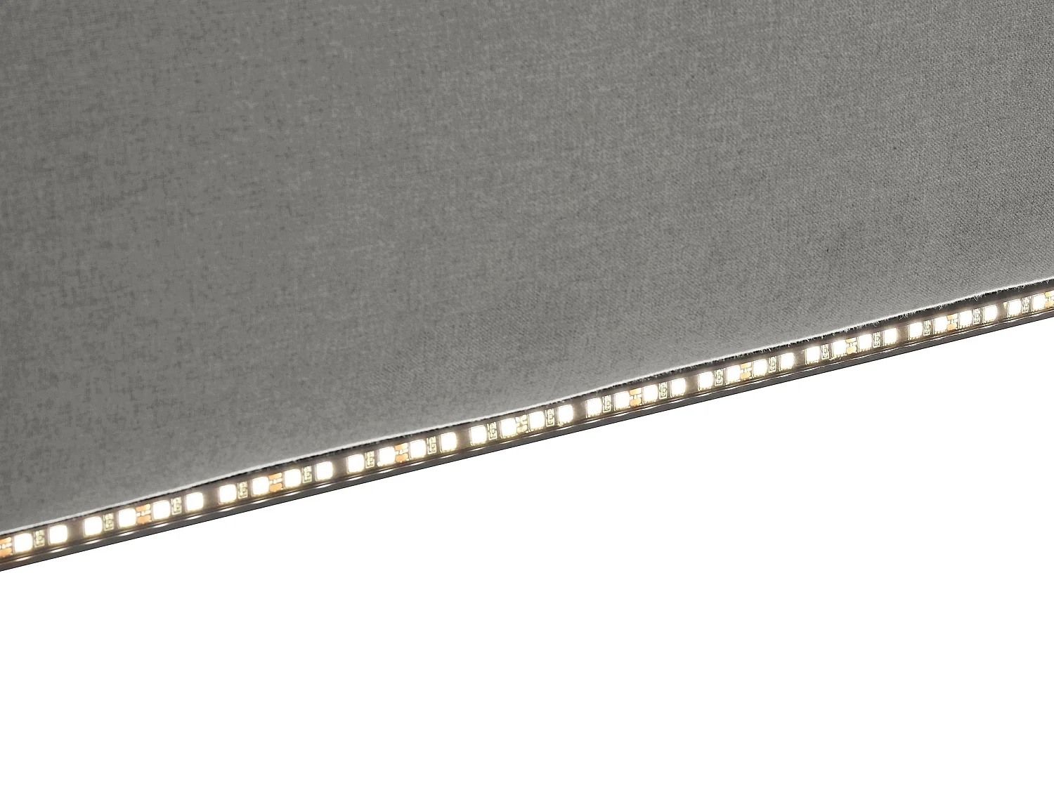 Rayland | Chaise Lounge 3 places droite avec fonction manuelle en gris