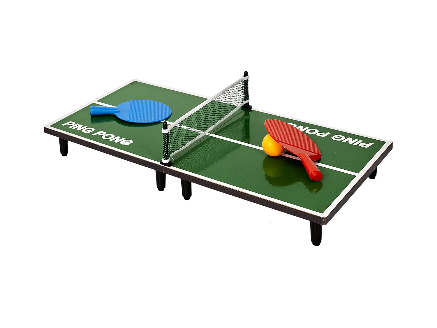 Table De Ping Pong 60x30cm Vert, Noir, Blanc, Bleu, Rouge