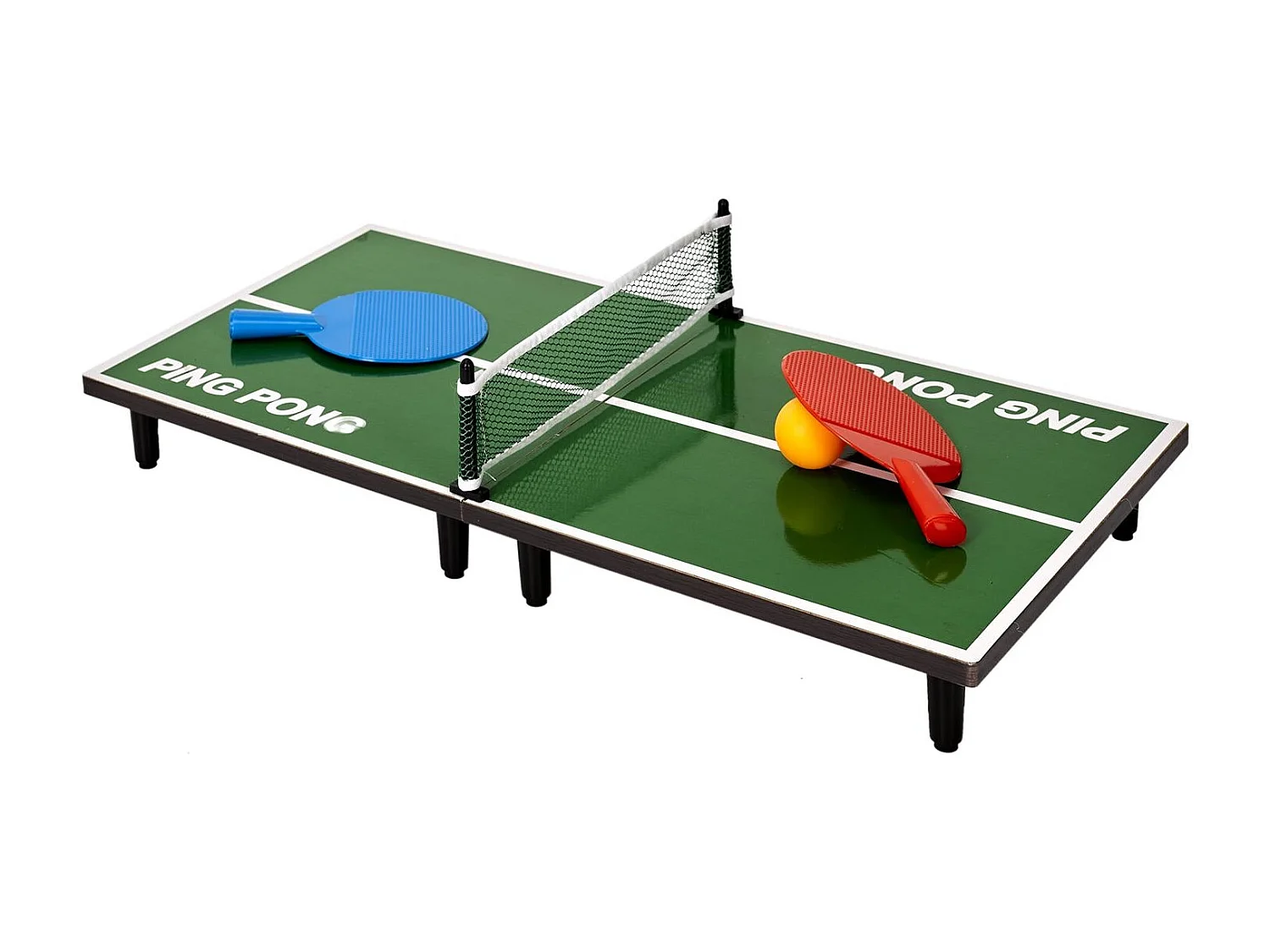 Table De Ping Pong 60x30cm Vert, Noir, Blanc, Bleu, Rouge