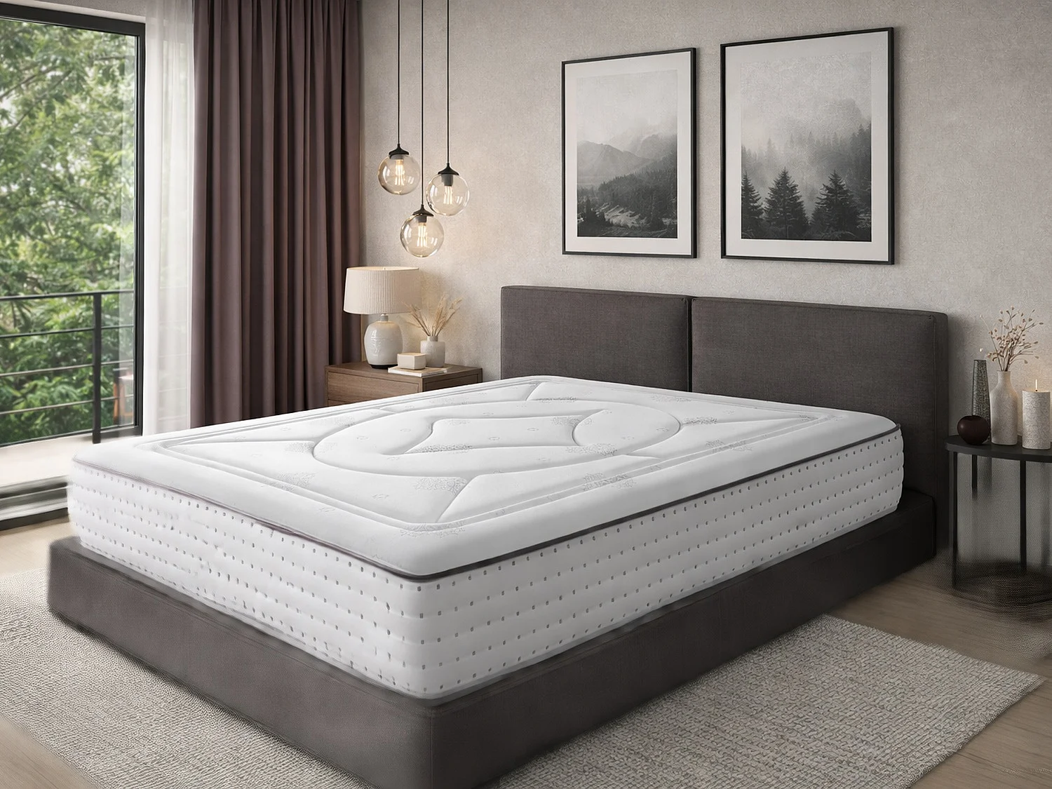 Colchão DORMISSIMO ATRIA LATEX PREMIUM 90x200 Altura 30 cm