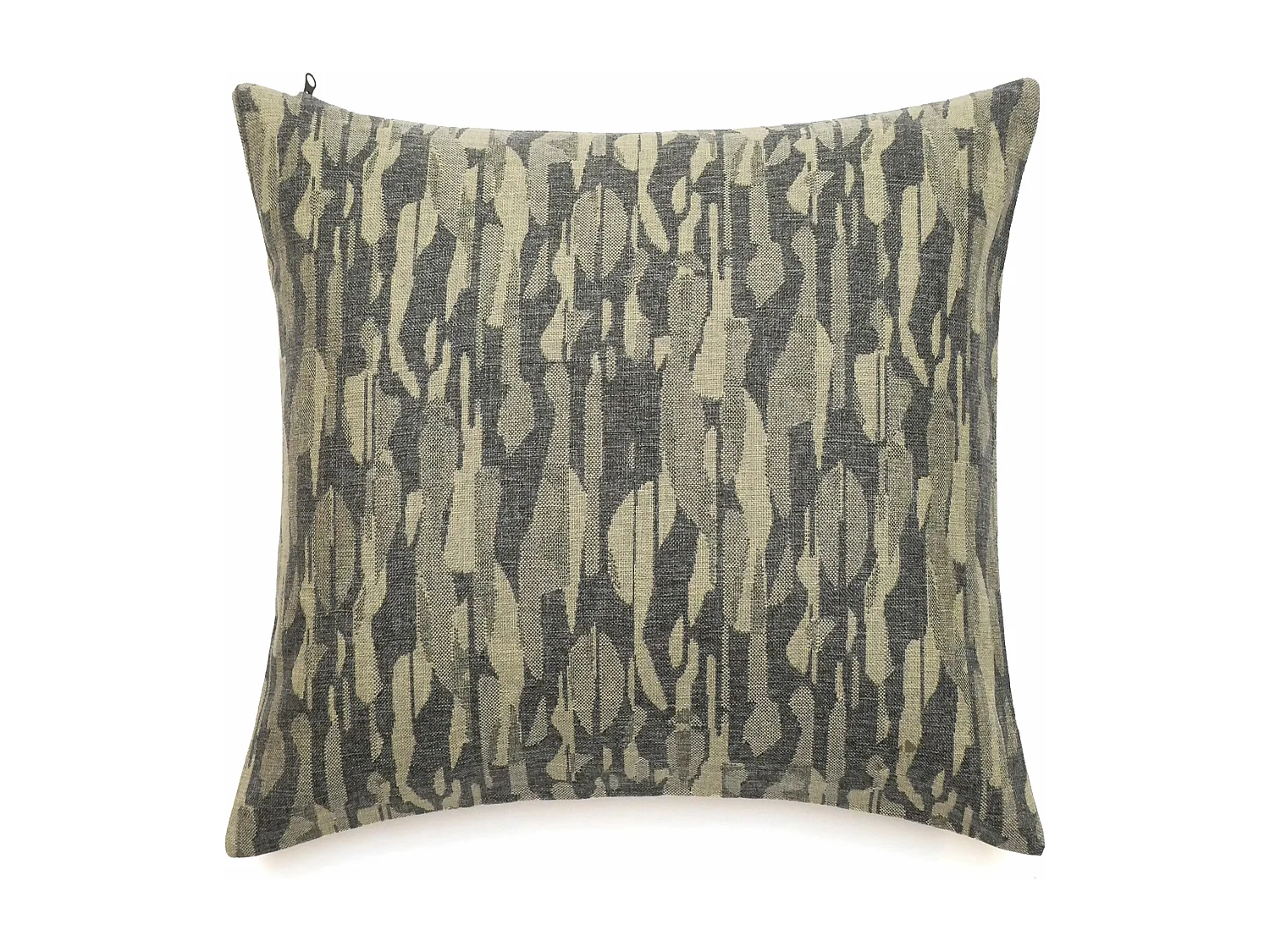 Housse de coussin 62x62 cm collection KALYMNOS tissu oléfine vert sauge