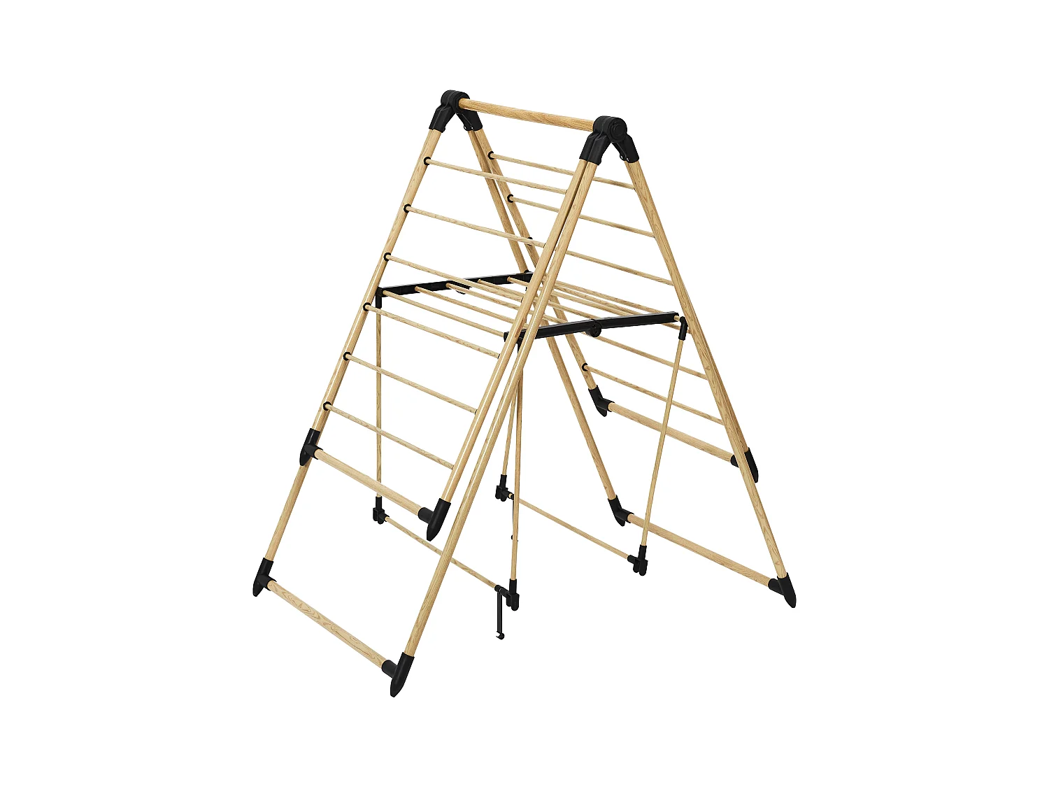 Etendoir A Linge Effet Bois 13m Etendage