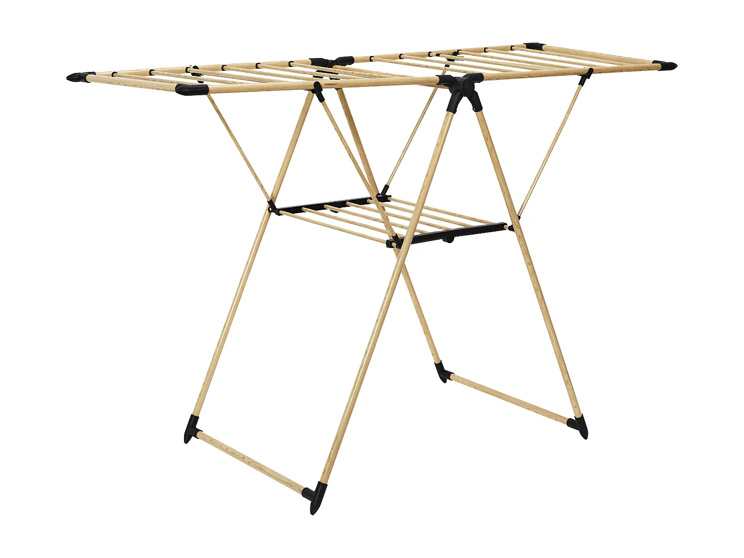 Etendoir A Linge Effet Bois 13m Etendage