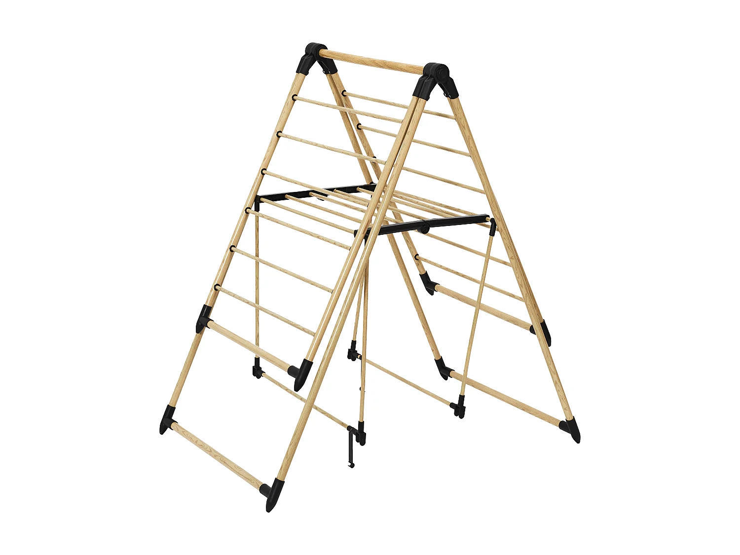 Etendoir A Linge Effet Bois 13m Etendage