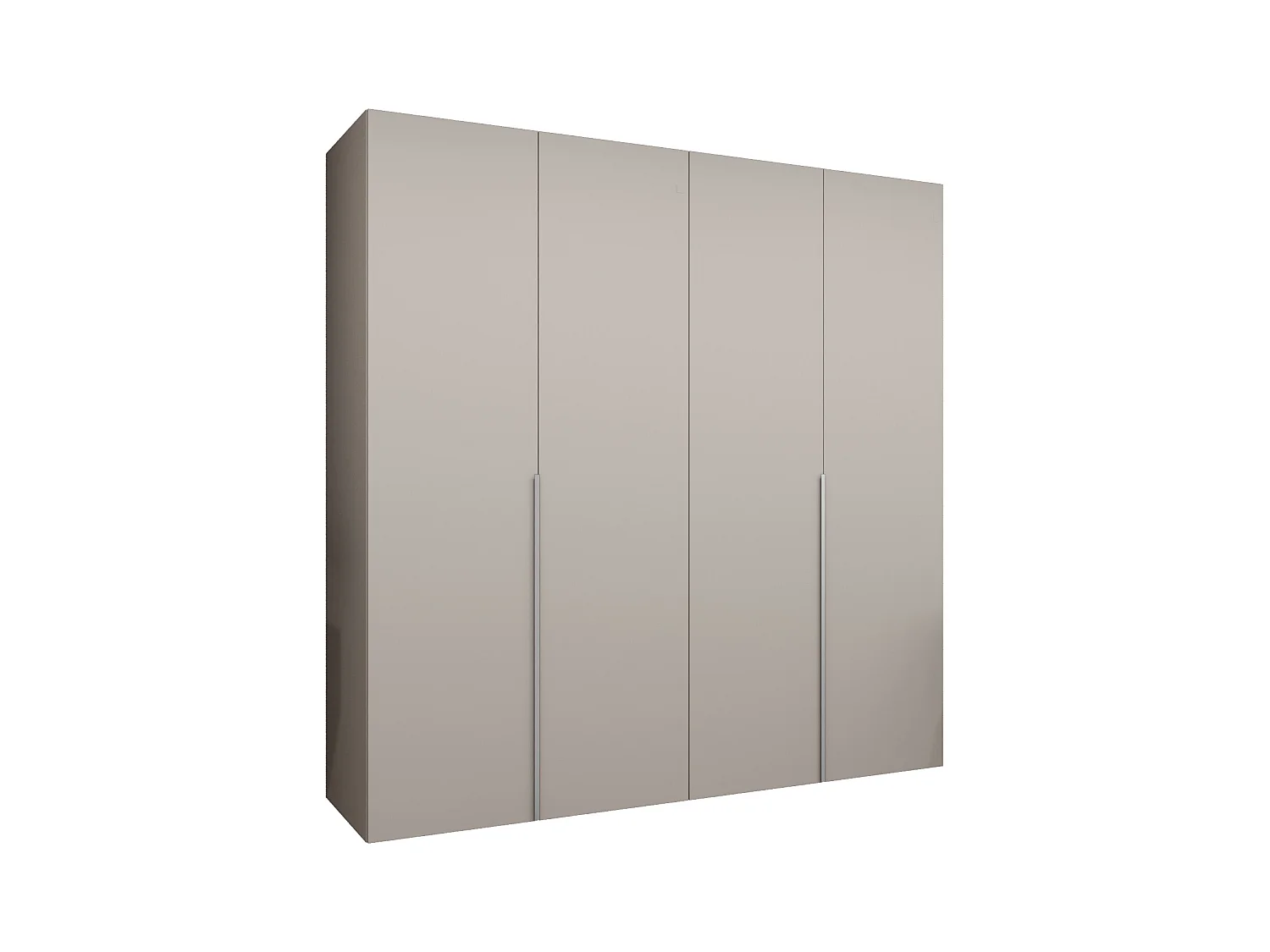 Drehtürenschrank Alicante 1 202/200/52 4-türig (Kaschmir|Kaschmir)