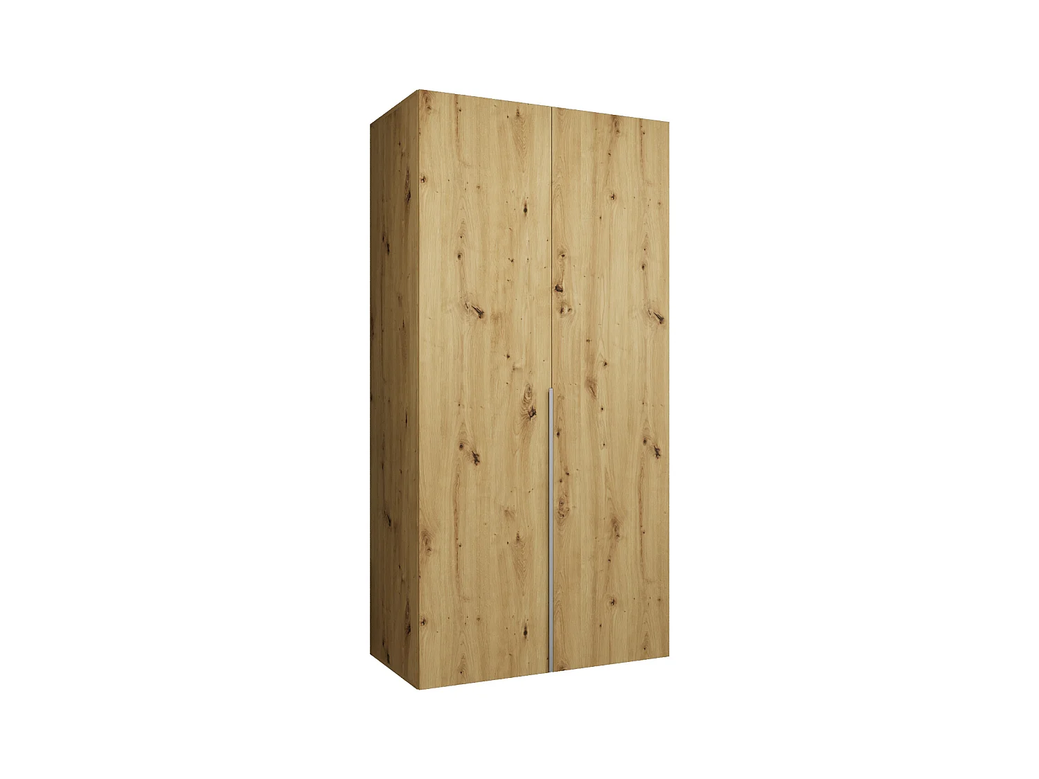 Drehtürenschrank Alicante 1 202/100/52 2-türig (Artisan Eiche|Kaschmir)