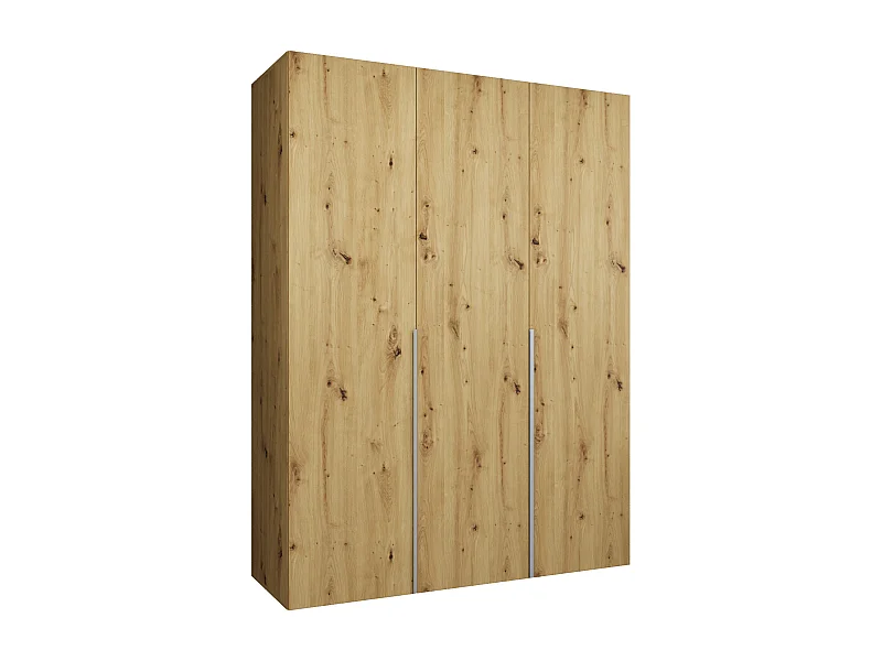 Armario Alicante 1 con puertas batientes 202/150/52 3 puertas (artisan/cachemira)