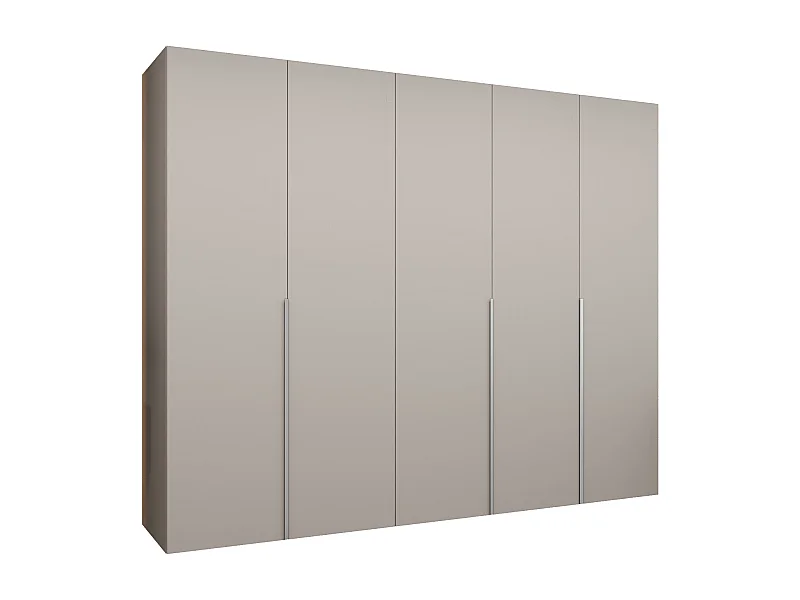 Armoire à portes battantes Alicante 1 202/250/52 5 portes (cachemire/cachemire)