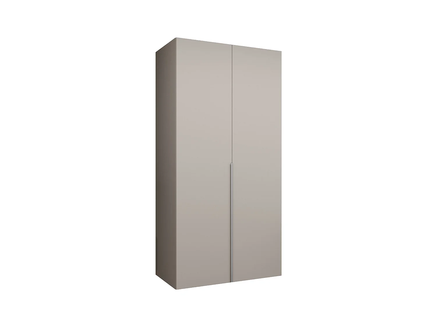 Drehtürenschrank Alicante 1 202/100/52 2-türig (Kaschmir|Kaschmir)