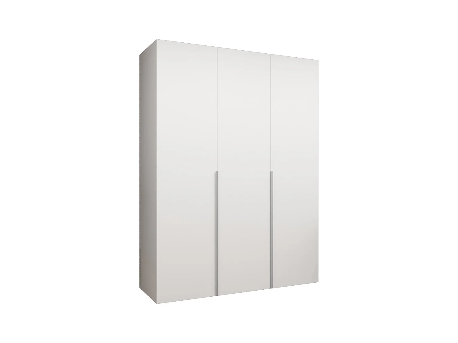 Armoire à portes battantes Alicante 1 202/150/52 3 portes (blanc/cachemire)
