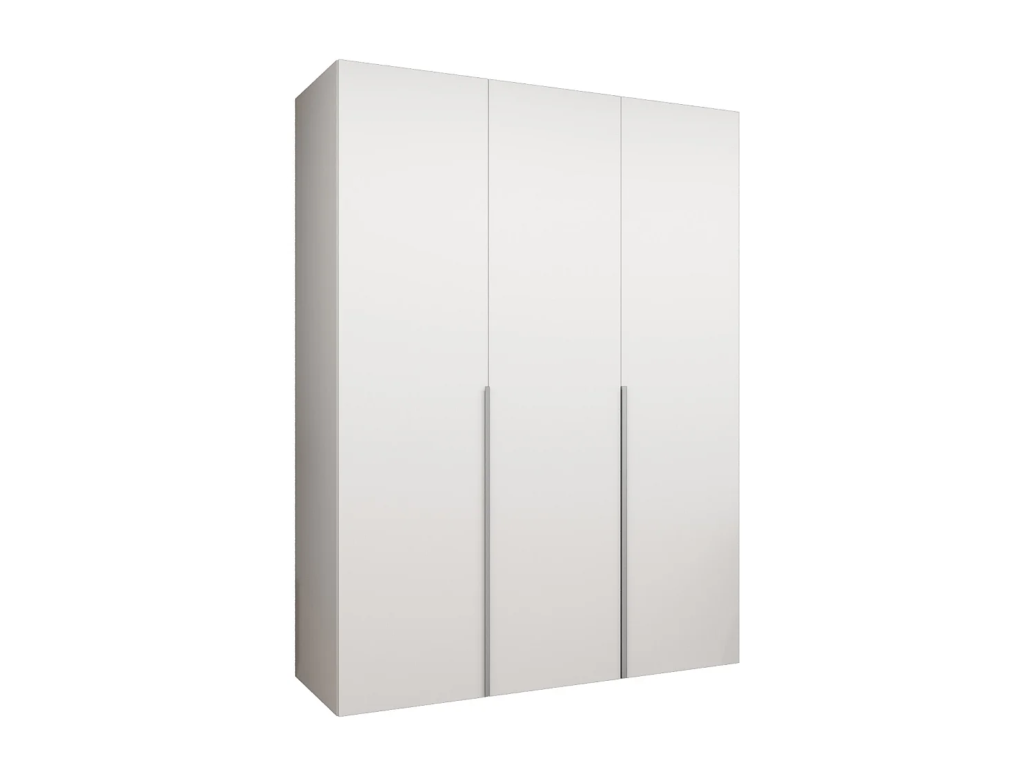 Armoire à portes battantes Alicante 1 202/150/52 3 portes (blanc/cachemire)