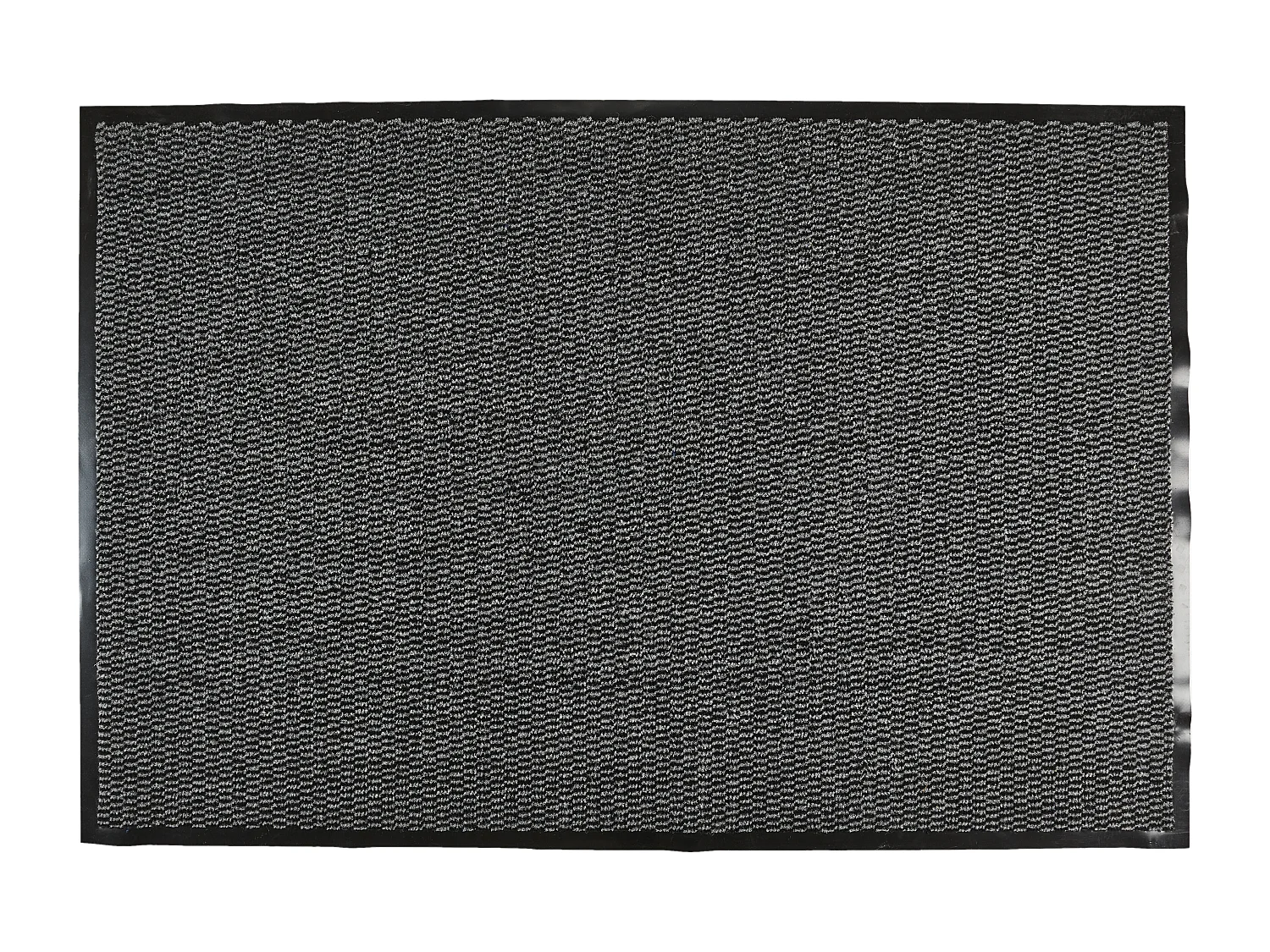Tapis Tissu Et Caoutchouc 80x120cm Noir, Rouge