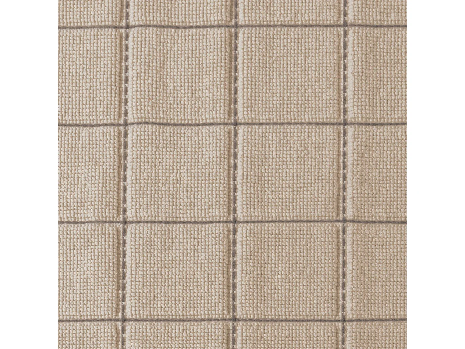 Habitat - Tapis de bain en coton - 90 x 60 cm - Beige - Usan