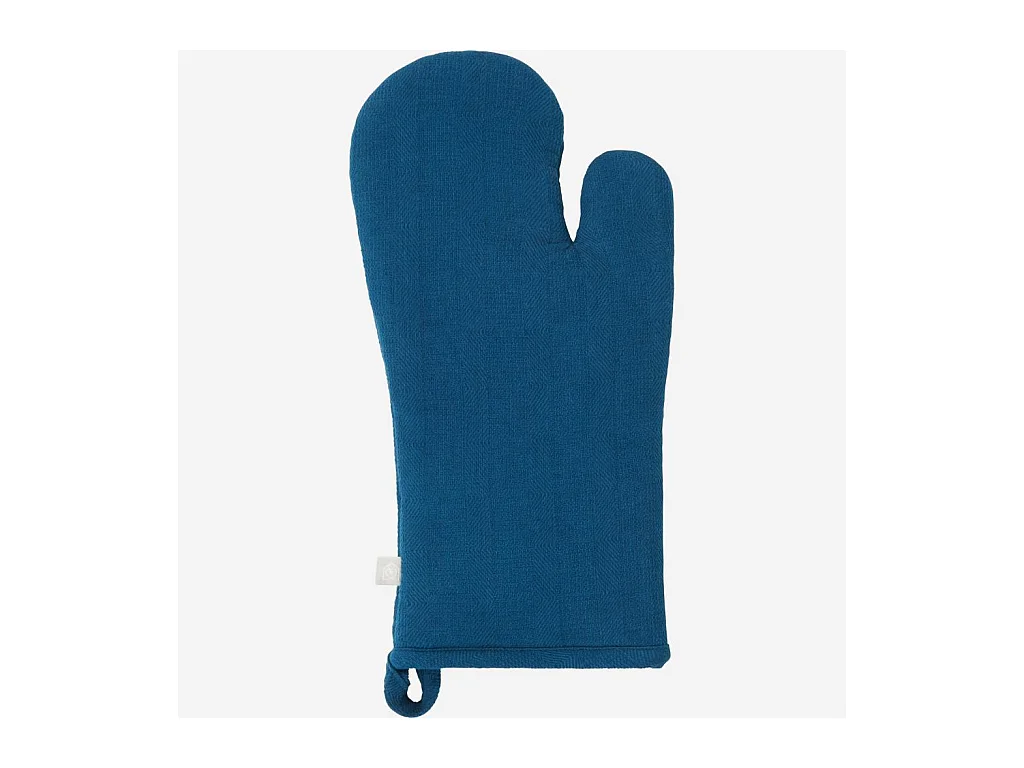 Habitat - Manique en coton bleu cobalt - Avignon