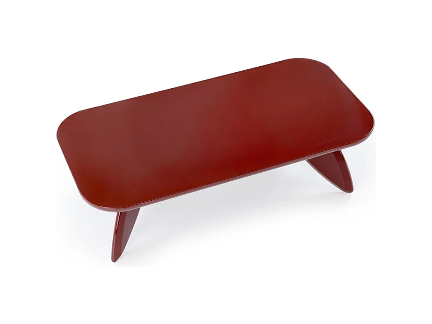 Mesa de centro de diseño burdeos 120 x 60 cm ANGELINE