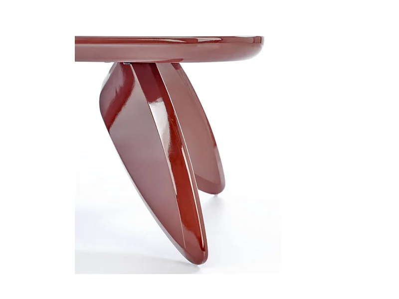 Mesa de centro de diseño burdeos 120 x 60 cm ANGELINE