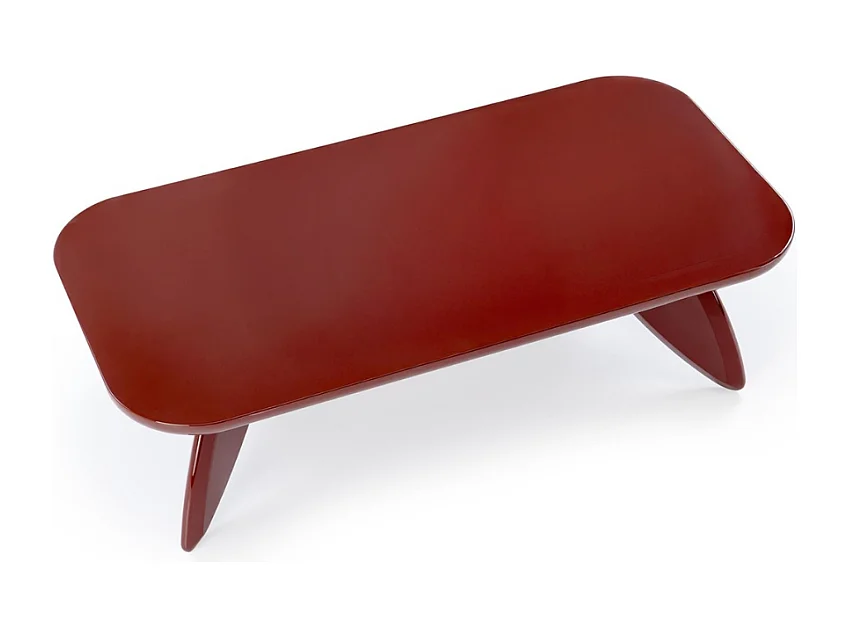 Mesa de centro de diseño burdeos 120 x 60 cm ANGELINE