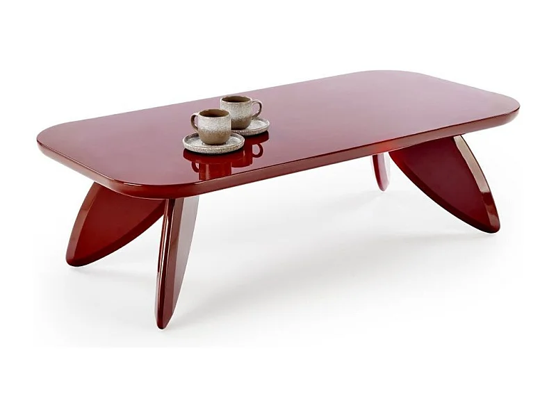 Tavolino design Bordeaux 120 x 60 cm ANGELINE