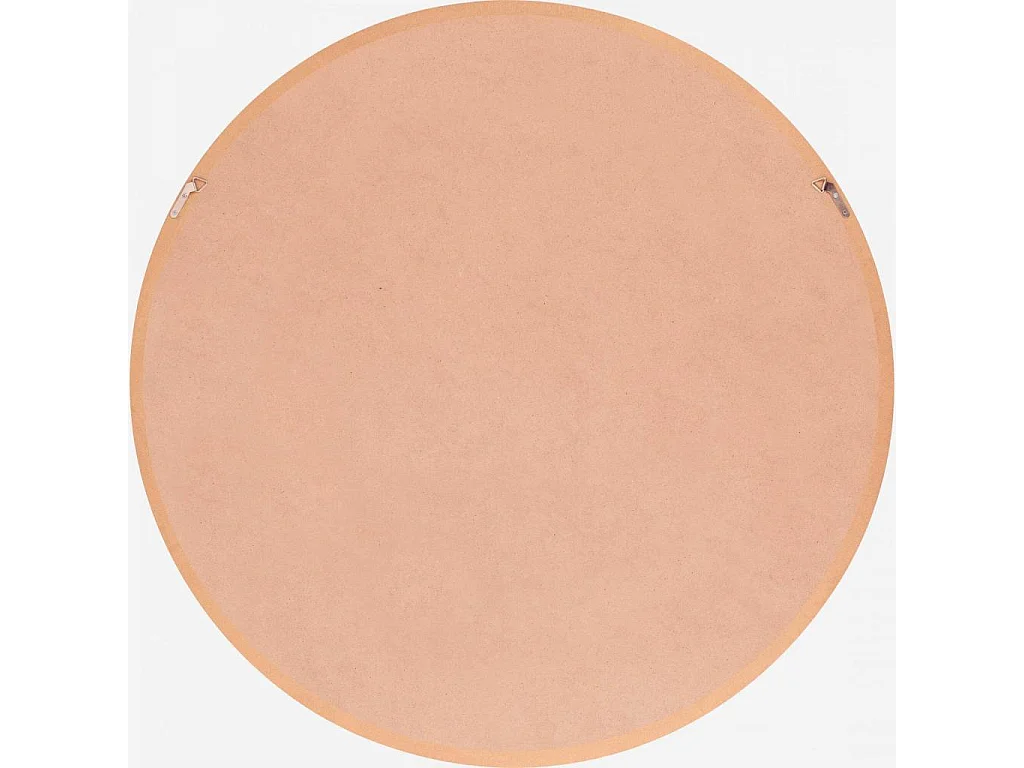 Habitat - Miroir rond 84 cm en chêne - Neptune